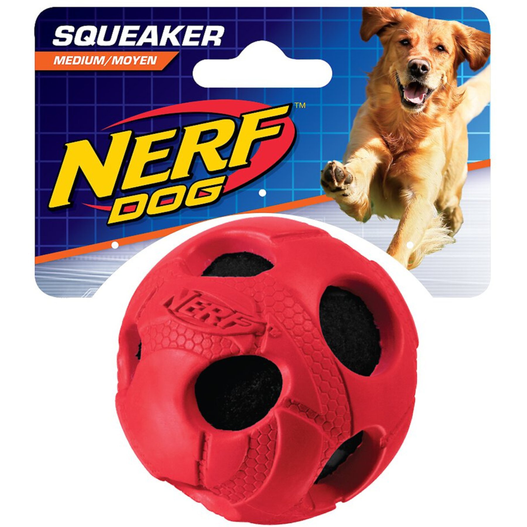 Nerf Dog Squeaker Ball Dog Toy Nerf Dog