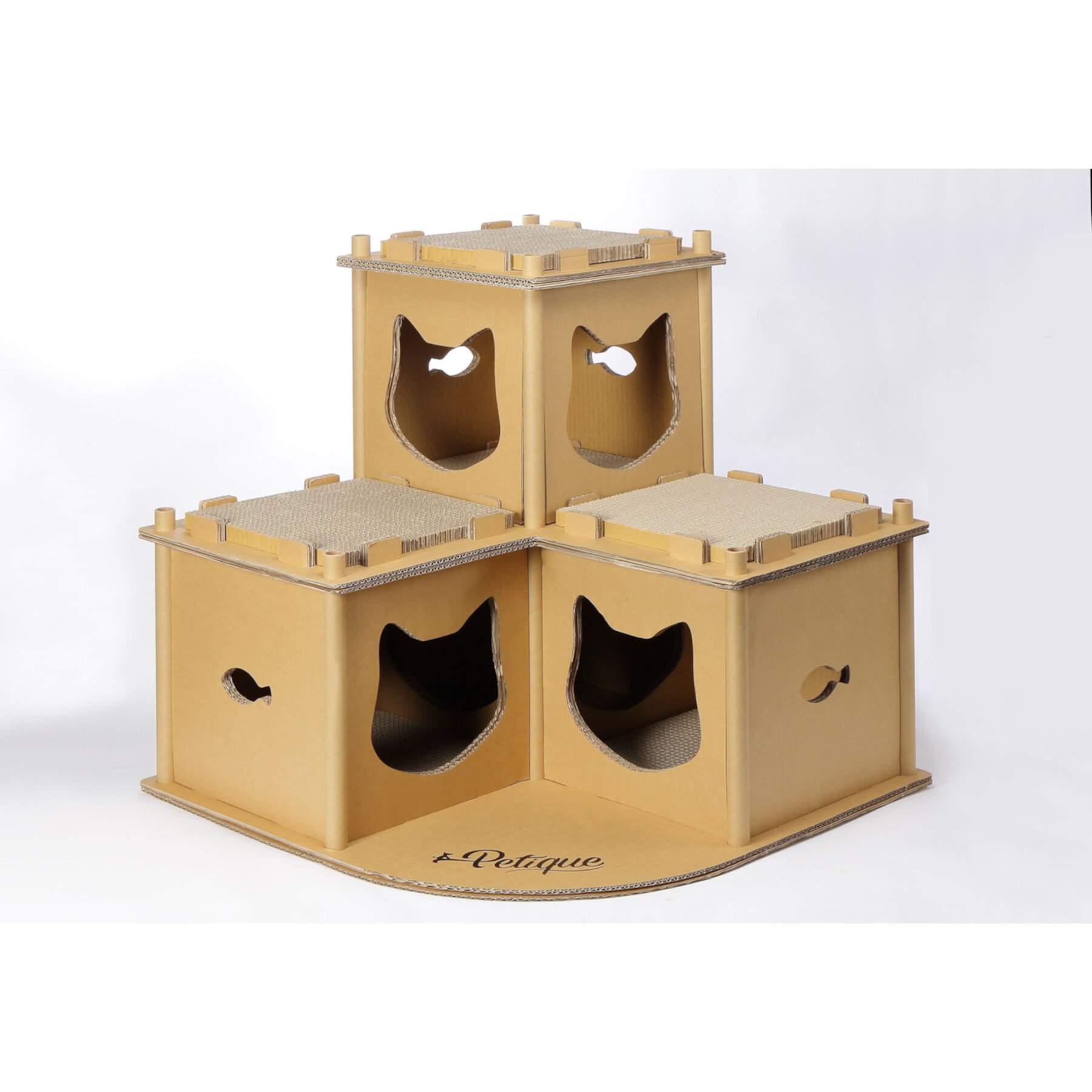 Petique Feline Fortress Cat Scratcher Petique