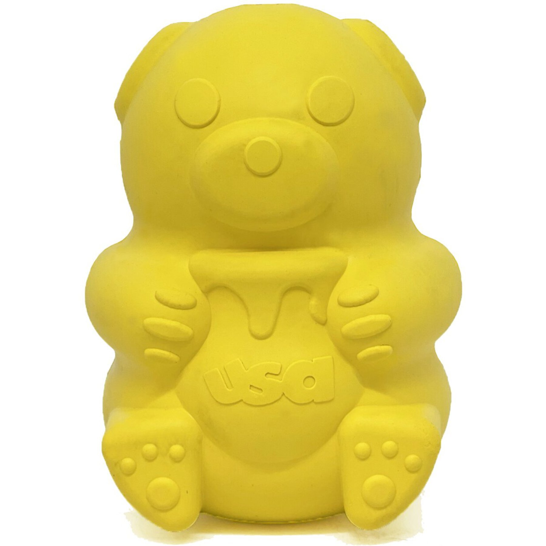 SodaPup Honey Bear Rubber Treat Dispenser Dog Toy SodaPup