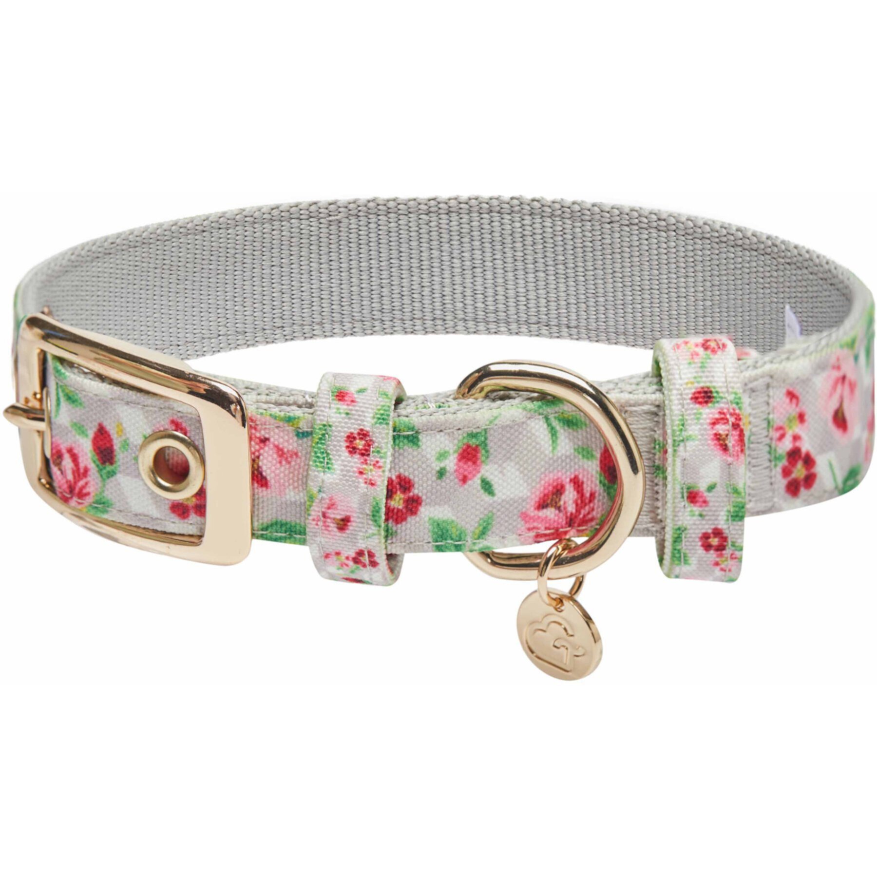 Dogs & Cats & Co. Rose Flower Polyester Dog Collar Dogs & Cats & Co.