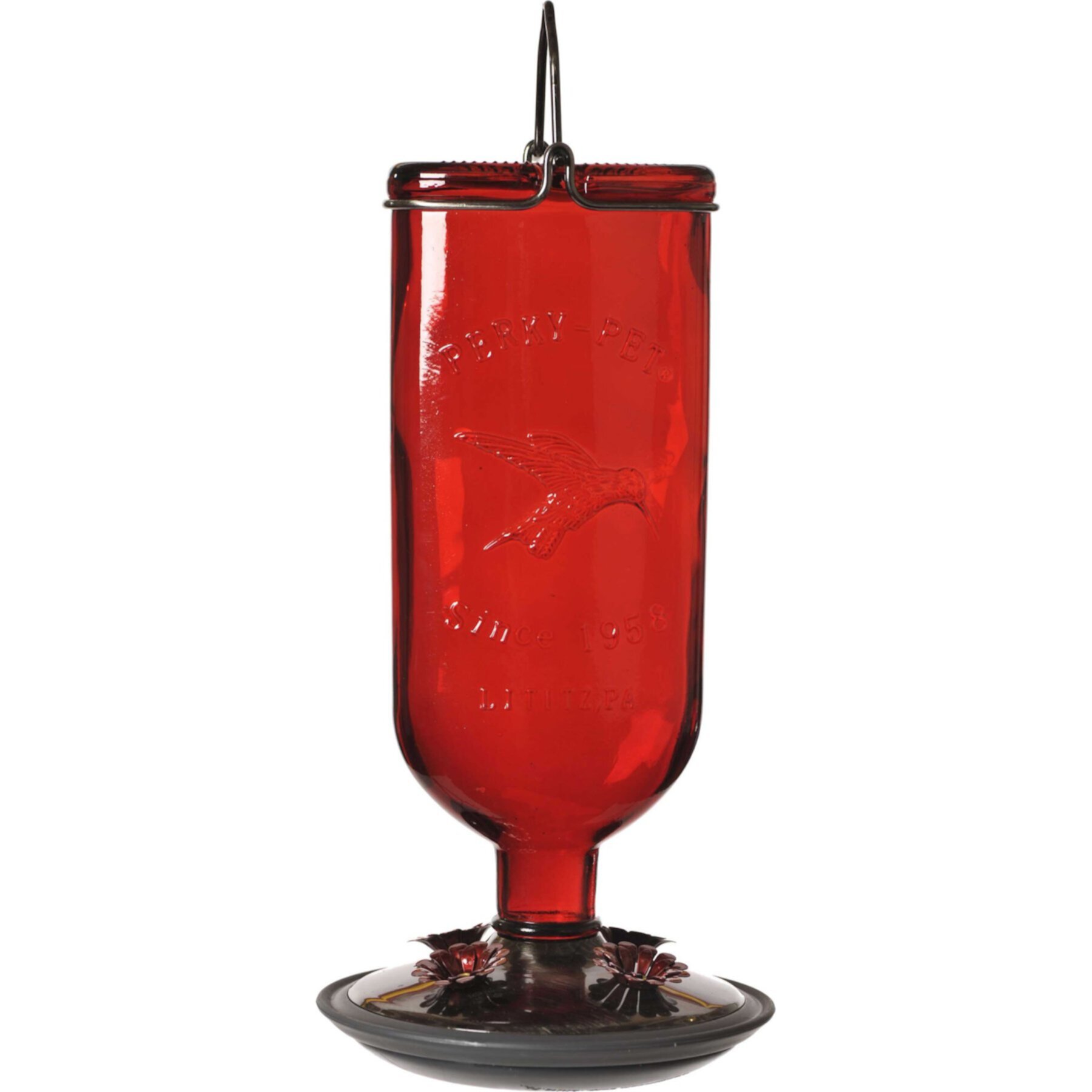 Perky-Pet Antique Bottle Hummingbird Feeder Perky-Pet