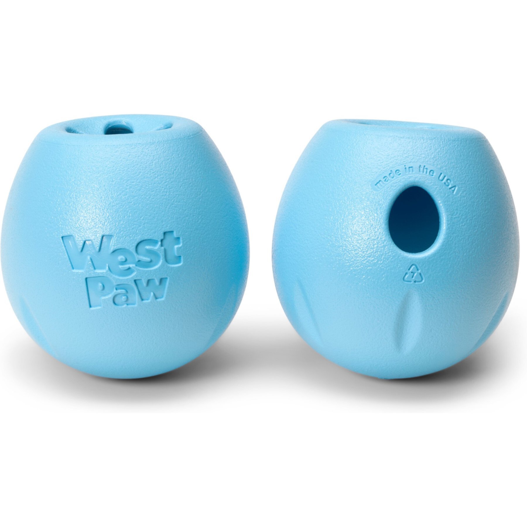 West Paw Rumbl Bouncy Ball Dog Toy West Paw