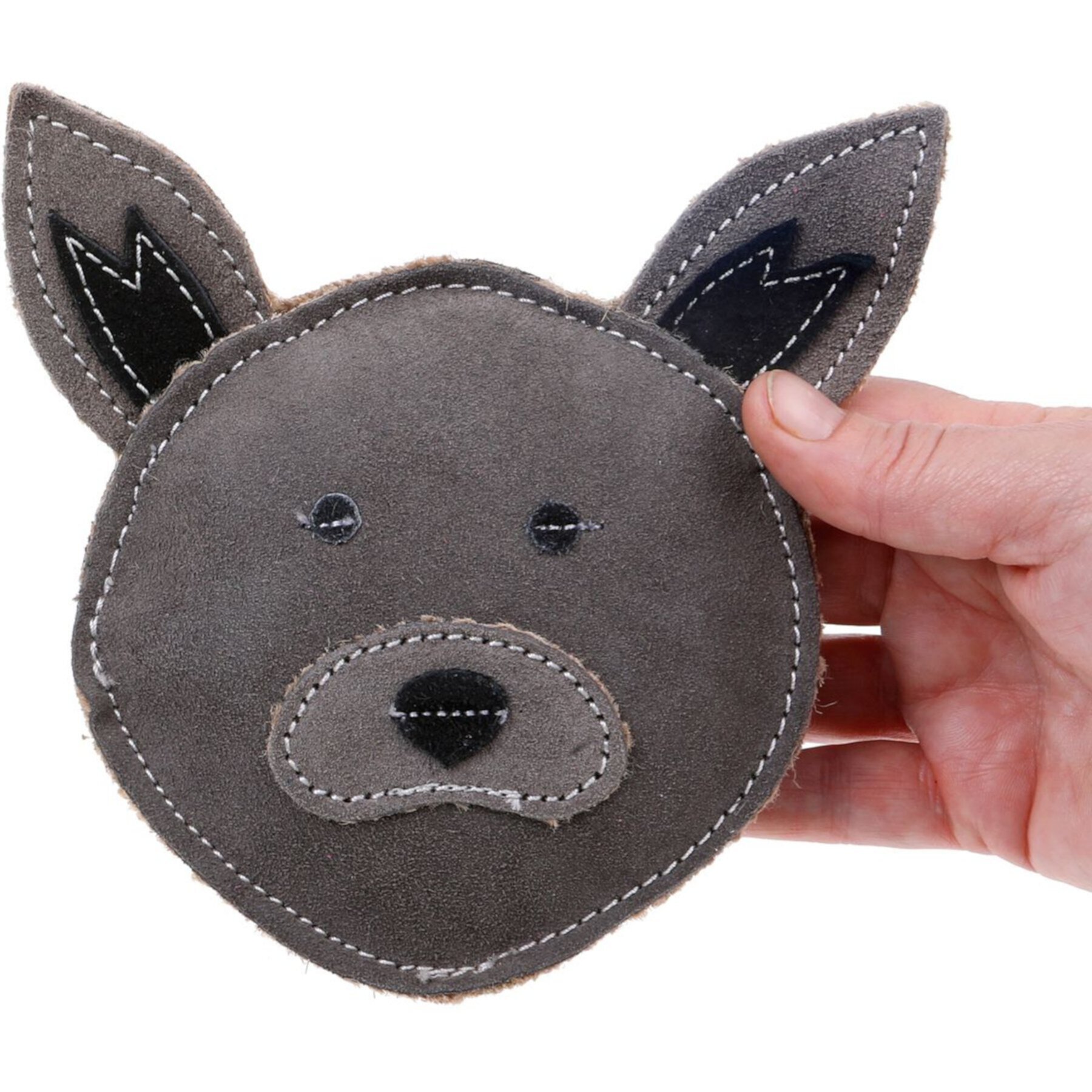 DOOG Country Tails Grey Face Dog Chew Toy, Grey DOOG