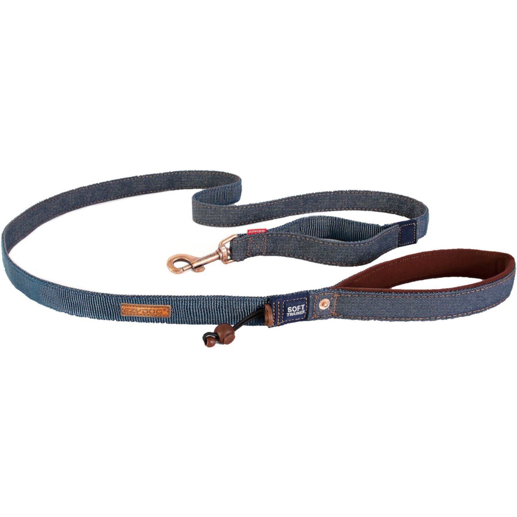 EzyDog Soft Trainer Denim Dog Leash, 6-ft EzyDog