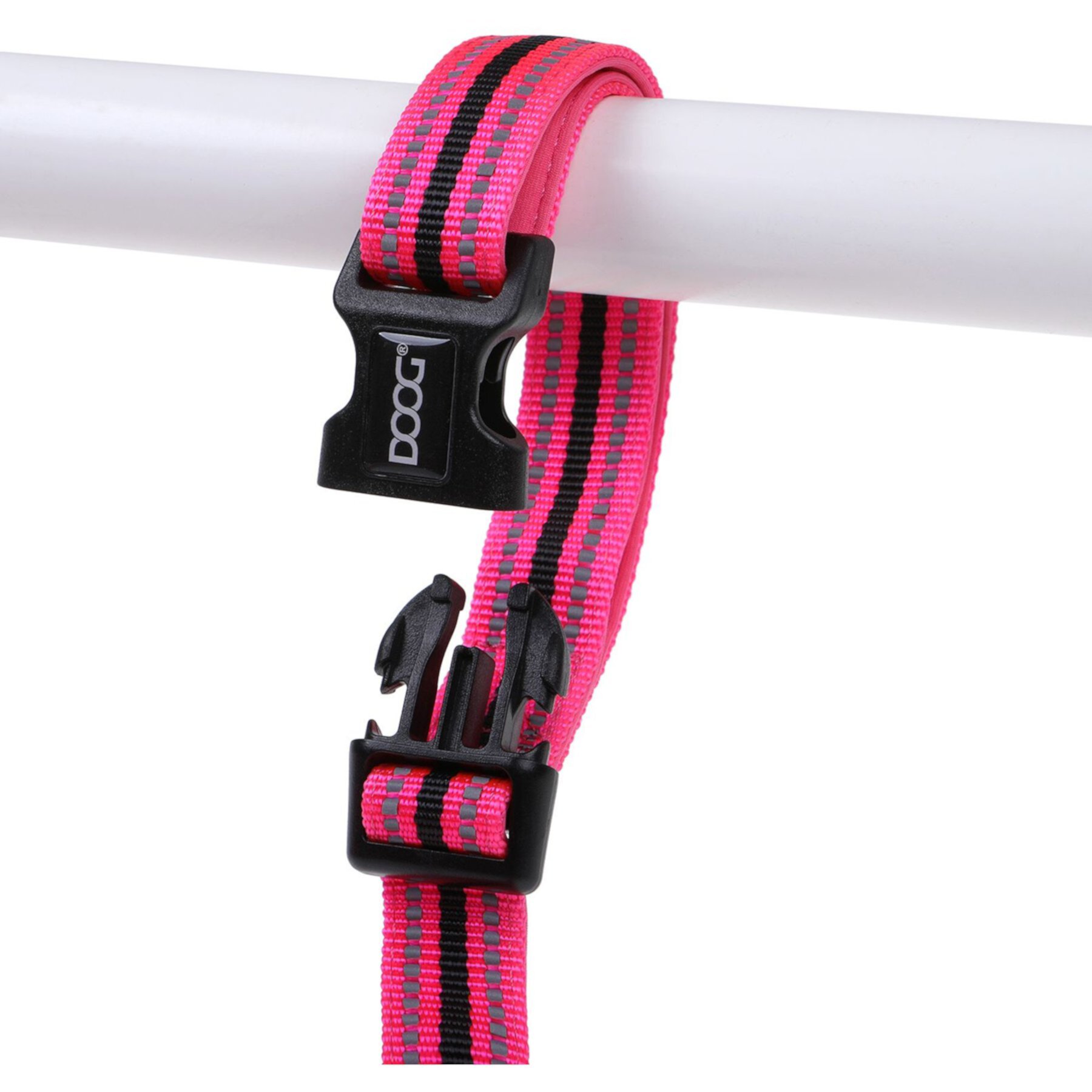 DOOG Neoprene Clip It Lady Neon Dog Leash, Pink, X-Large: 62-in long, 1-in wide DOOG