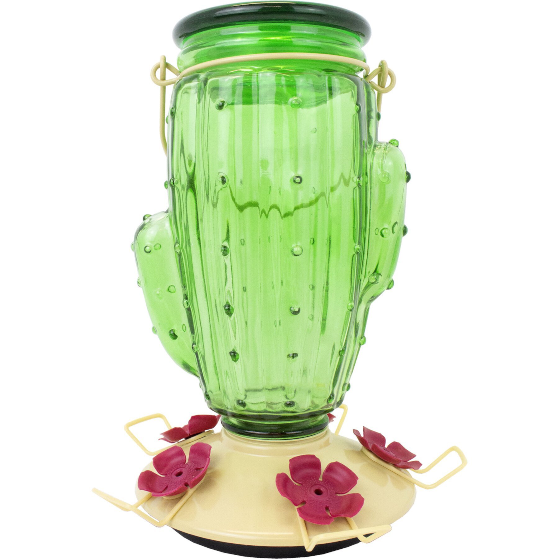 Perky-Pet Cactus Top-Fill Glass Hummingbird Feeder Perky-Pet