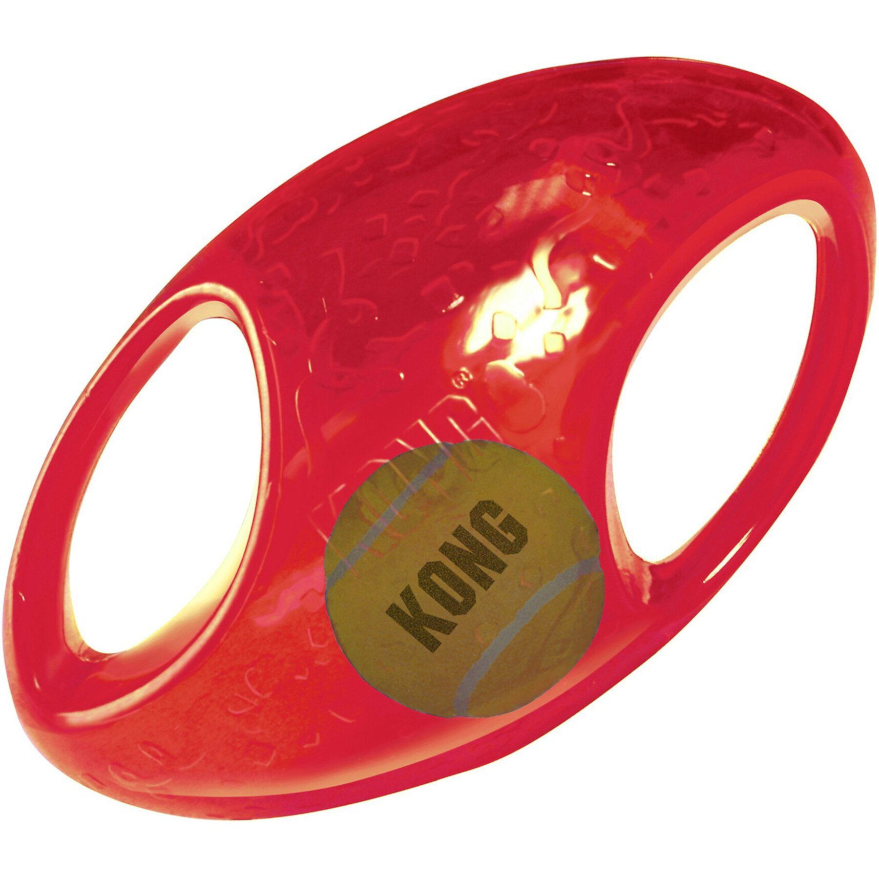 KONG Jumbler Football Dog Toy, Color Varies Kong