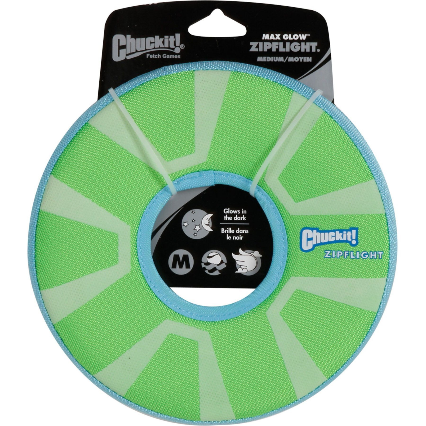 Chuckit! Zipflight Max Glow Dog Toy Chuckit!