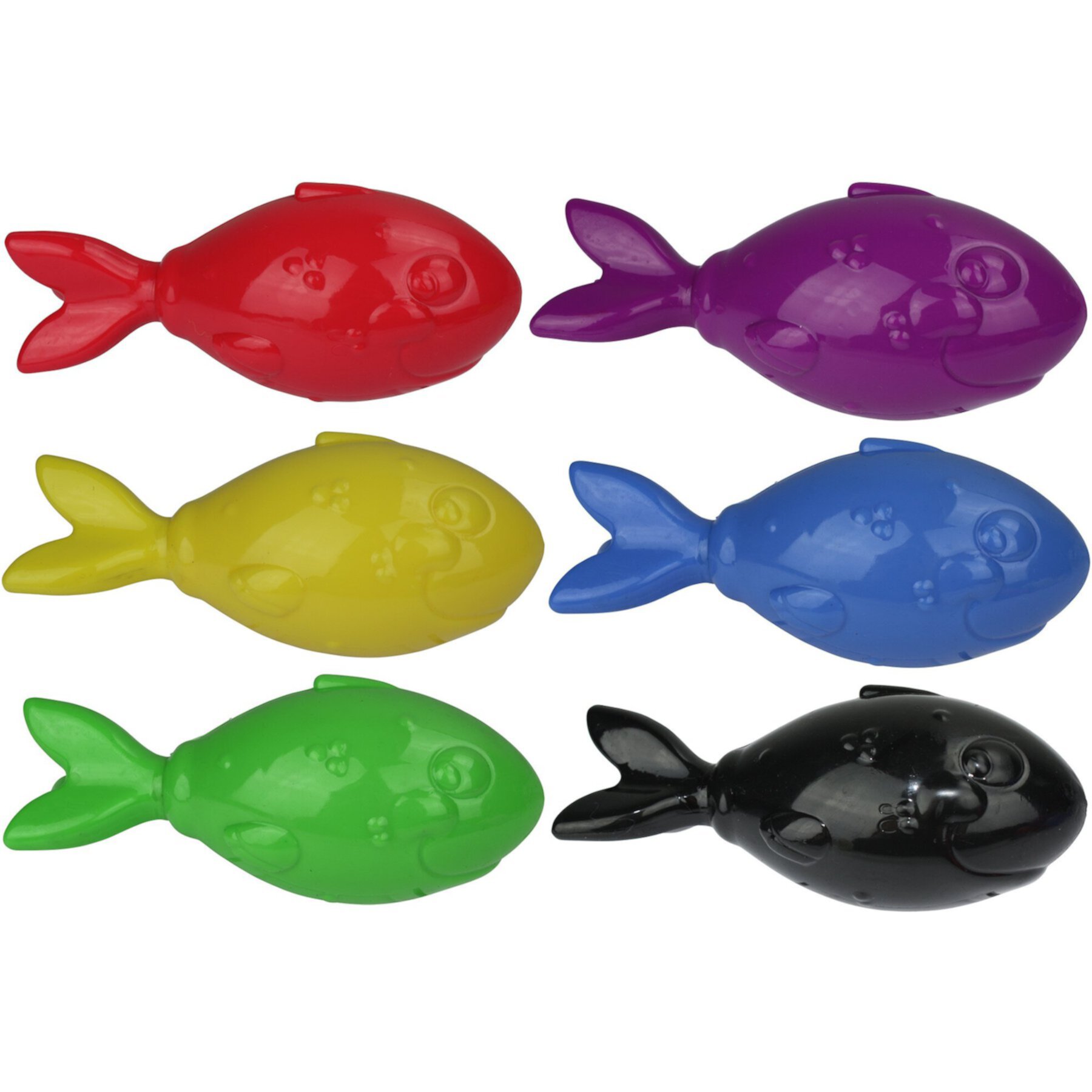 Multipet Lobberz Fish Squeaky Dog Toy, Color Varies Multipet