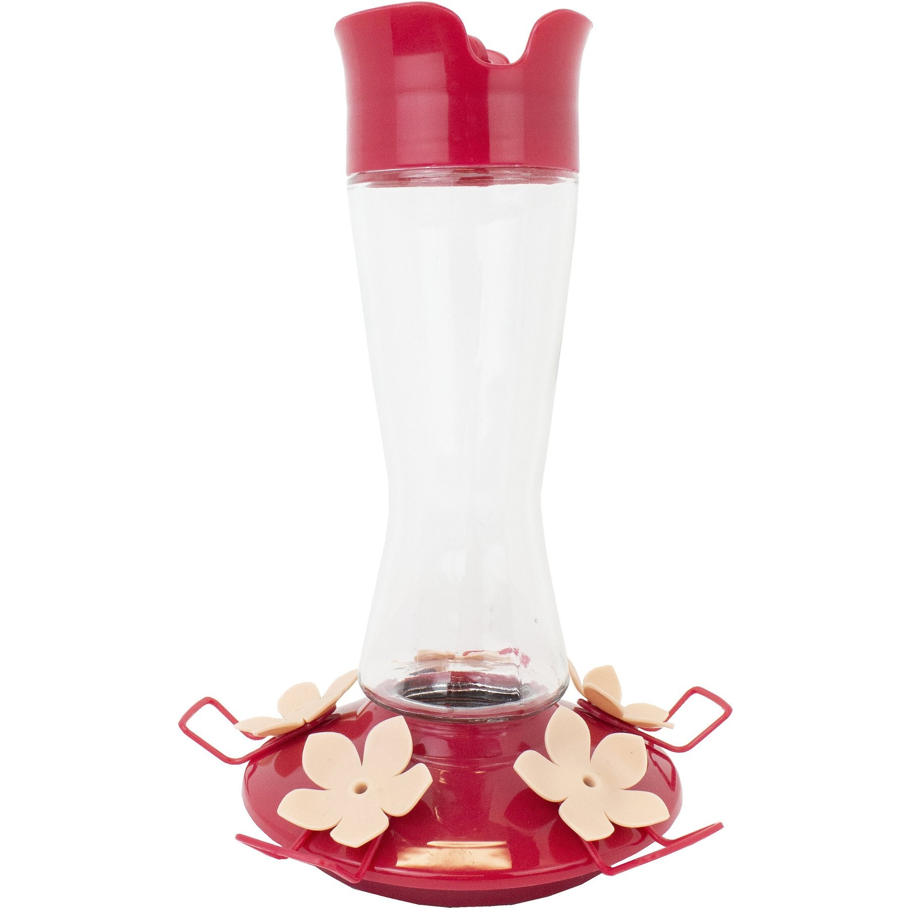 Perky-Pet Top-Fill Pinch-Waist Glass Hummingbird Feeder Perky-Pet