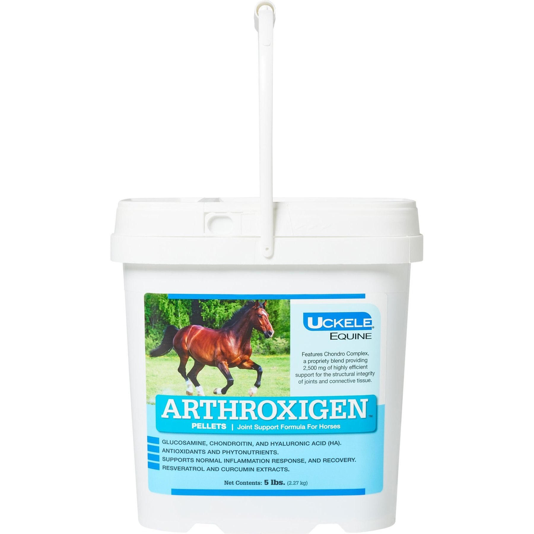 Uckele Arthroxigen Joint Support Formula Pellets Horse Supplement, 5-lb bucket Uckele