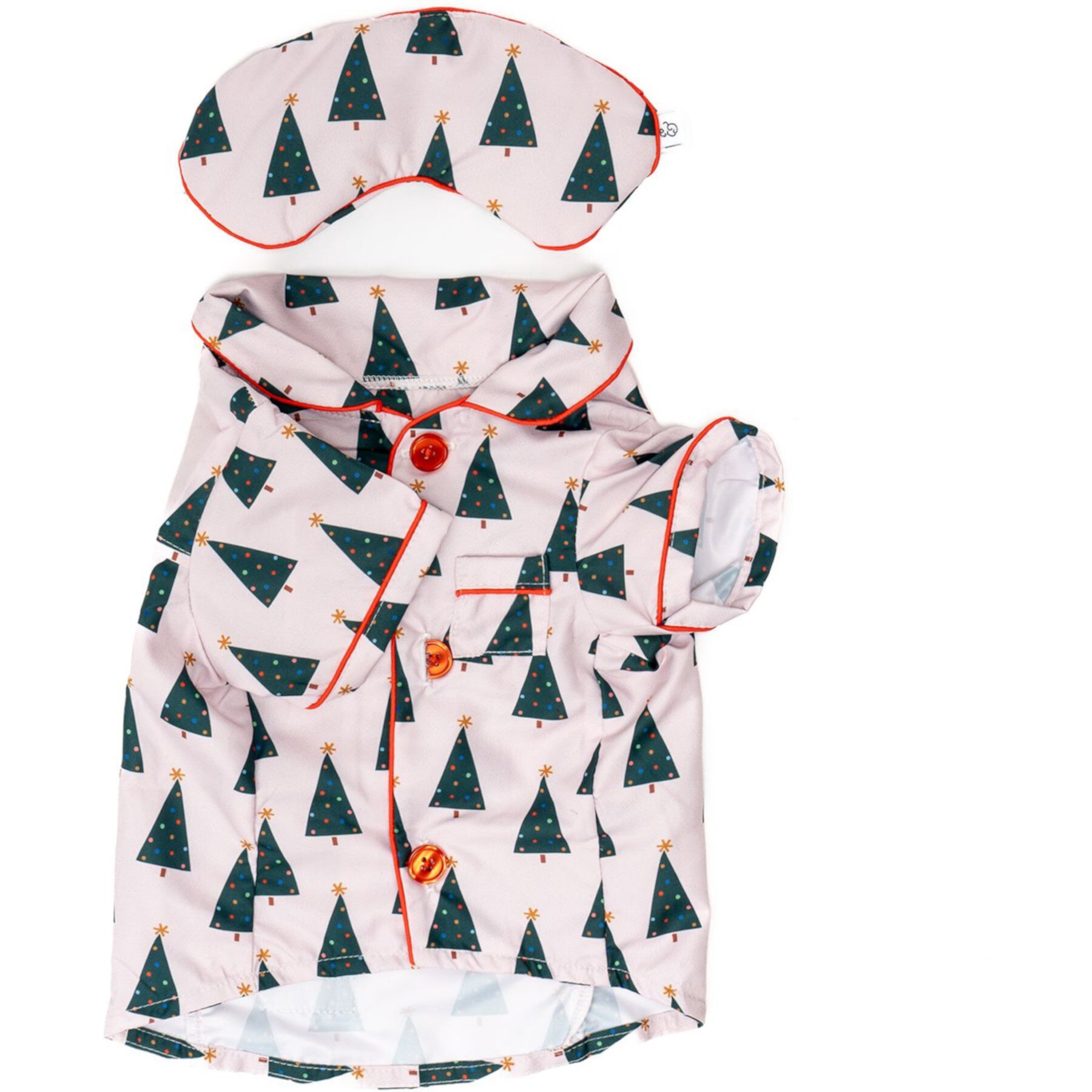 Lucy & Co. The Oh, Christmas Tree Dog Pajamas + Human Eye Pillow Lucy & Co.