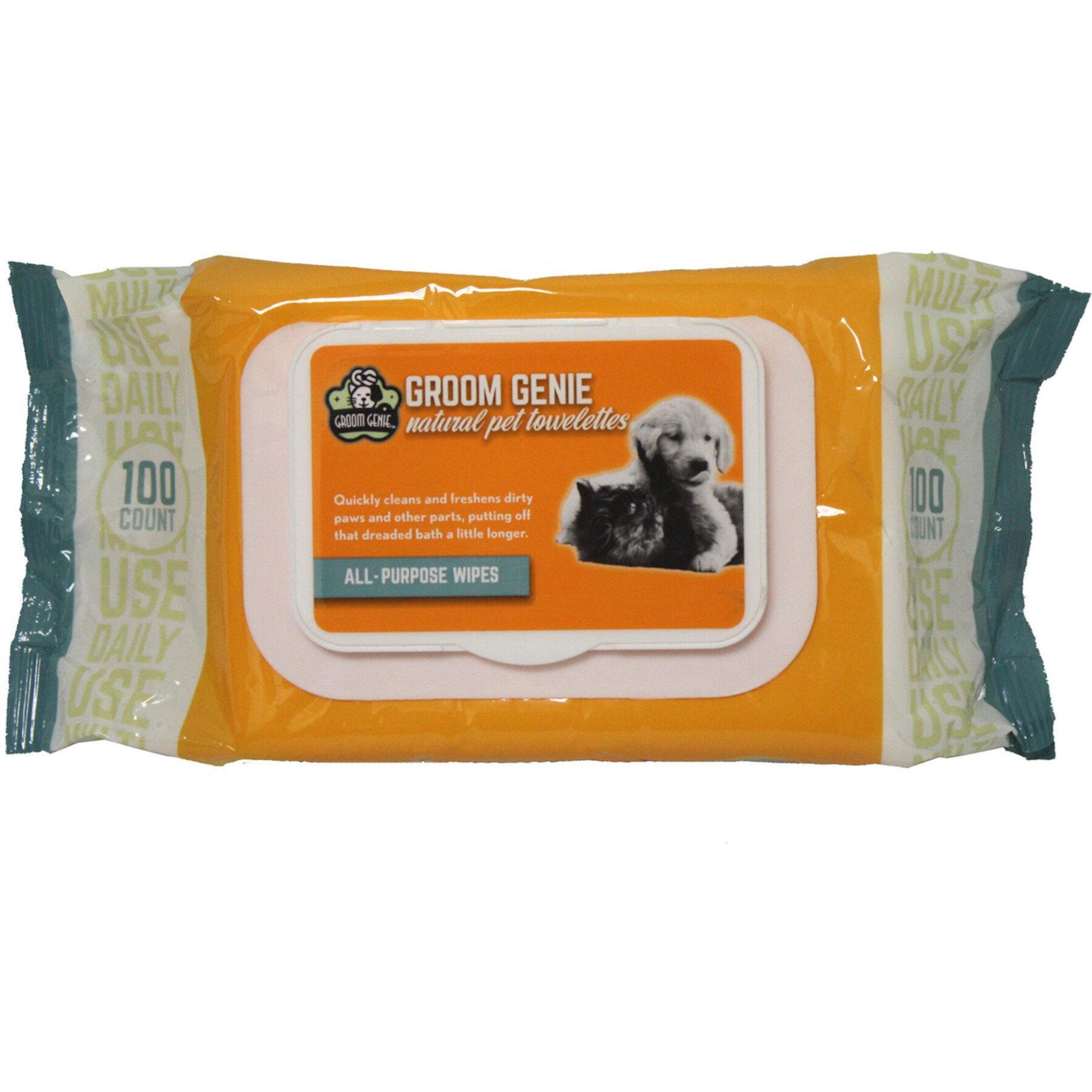 Multipet Groom Genie All-Purpose Dog Wipes Multipet