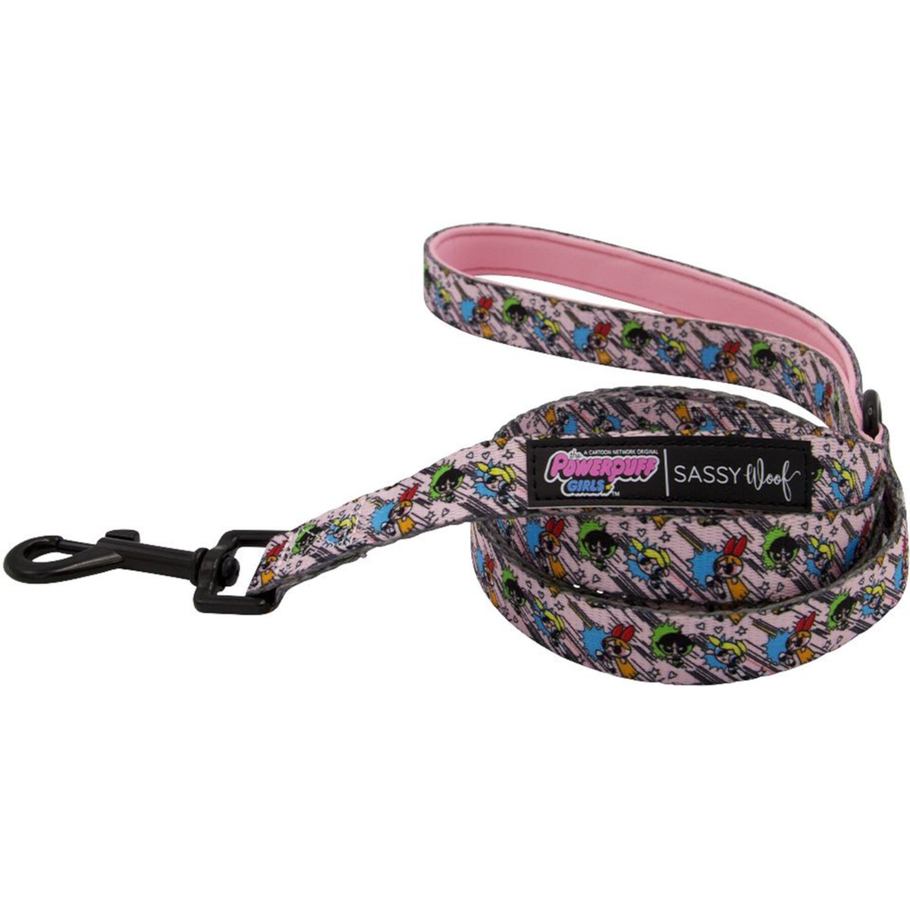 Sassy Woof Powerpuff Girls Dog Leash, 5-ft long, 4/5-in wide Sassy Woof