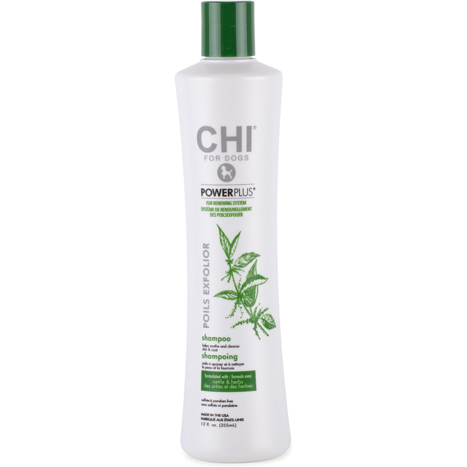 CHI Powerplus Exfoliate Dog Shampoo, 12-oz bottle Chi