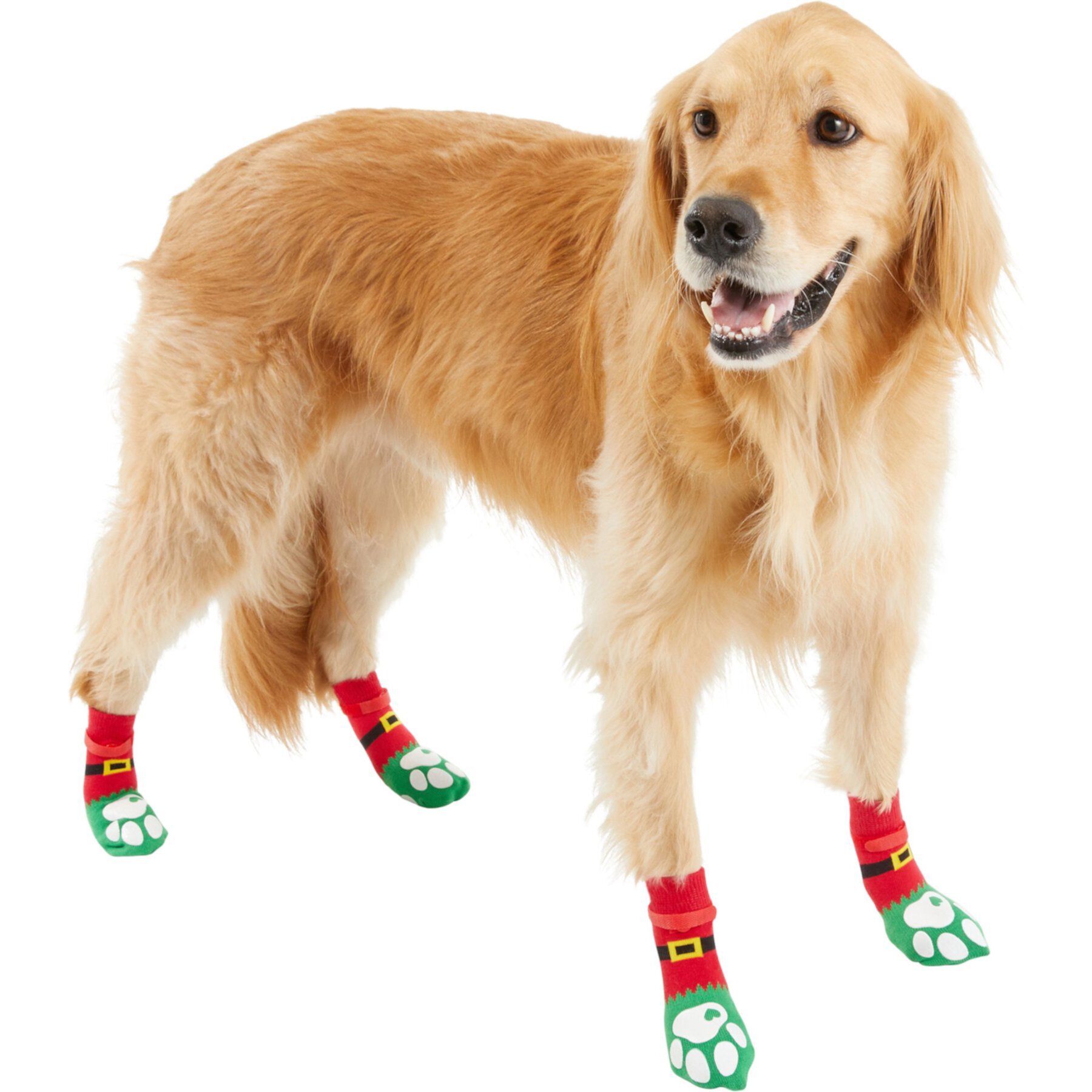 Frisco Non-Skid Elf Dog Socks Frisco