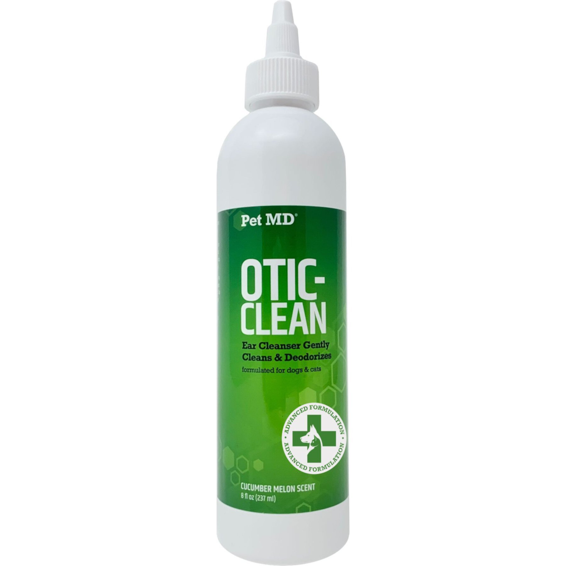 Pet MD Otic Clean Cucumber Melon Scent Dog & Cat Ear Cleanser, 8-fl oz bottle Pet MD