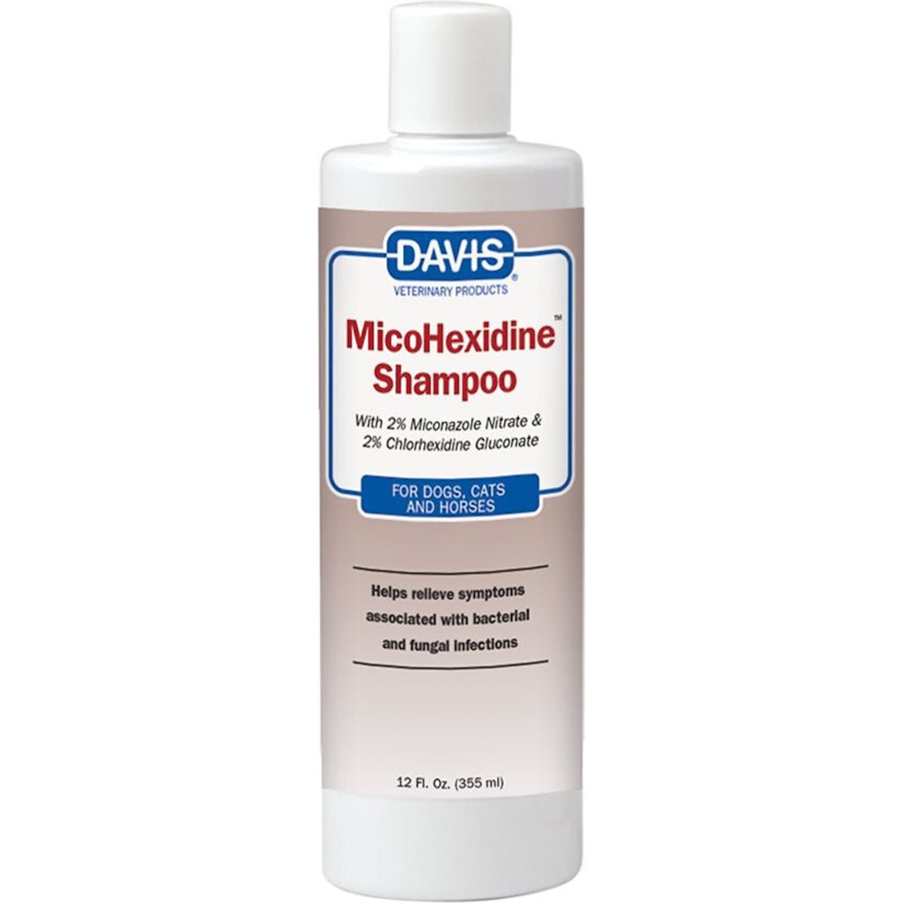 Davis MicoHexidine Dog & Cat Shampoo, 12-fl oz bottle Davis