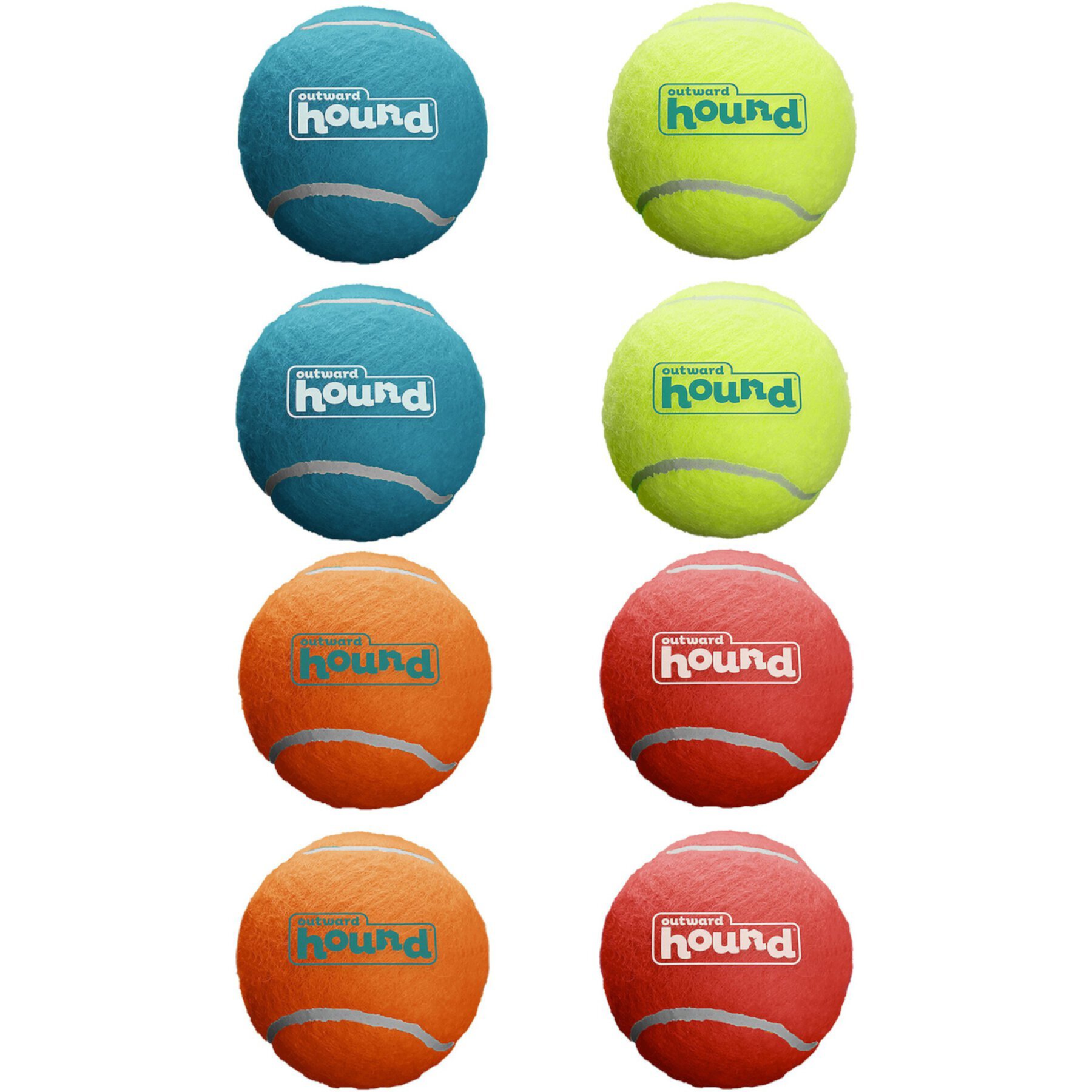 Outward Hound Squeaker Balls Small Dog Toys, 8 count Outward Hound