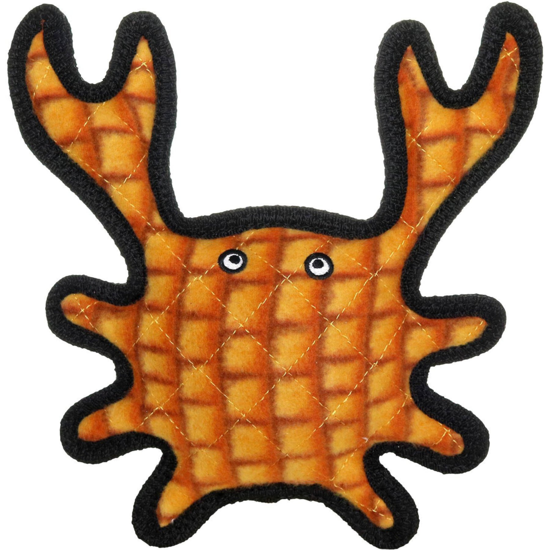 Tuffy's Ocean Creature Crab Dog Toy, Orange, Medium Tuffy's