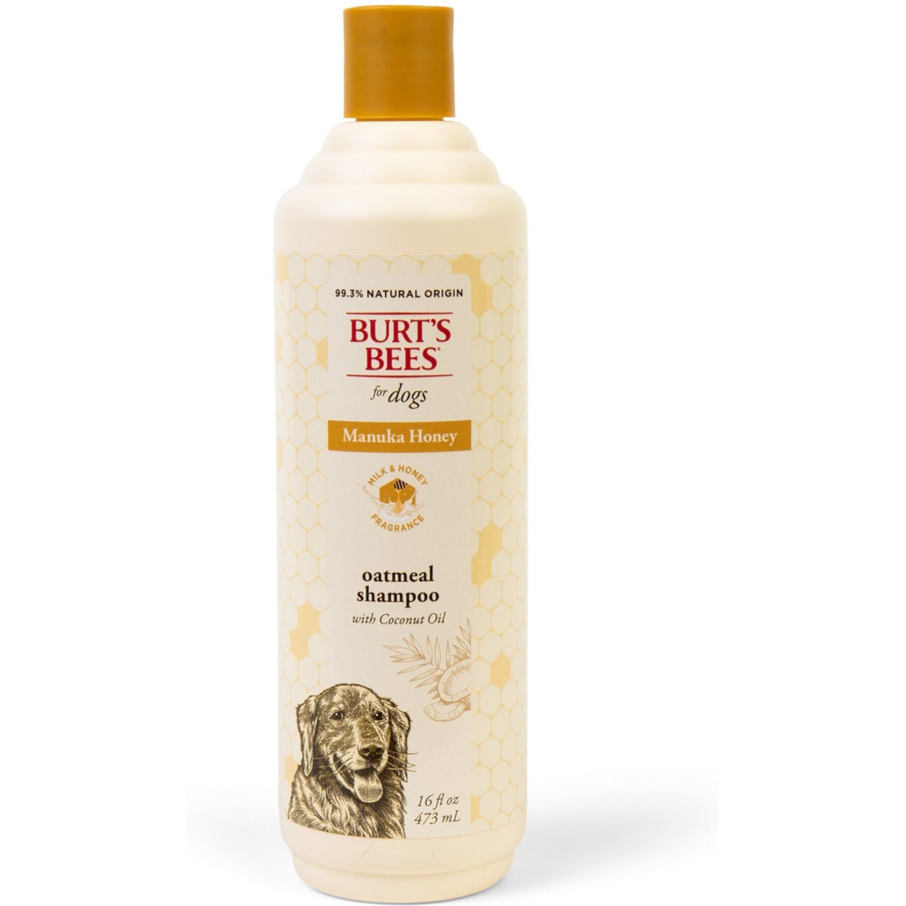 Burt's Bees Manuka Honey Oatmeal Coconut Oil Dog Shampoo Burt'S Bees