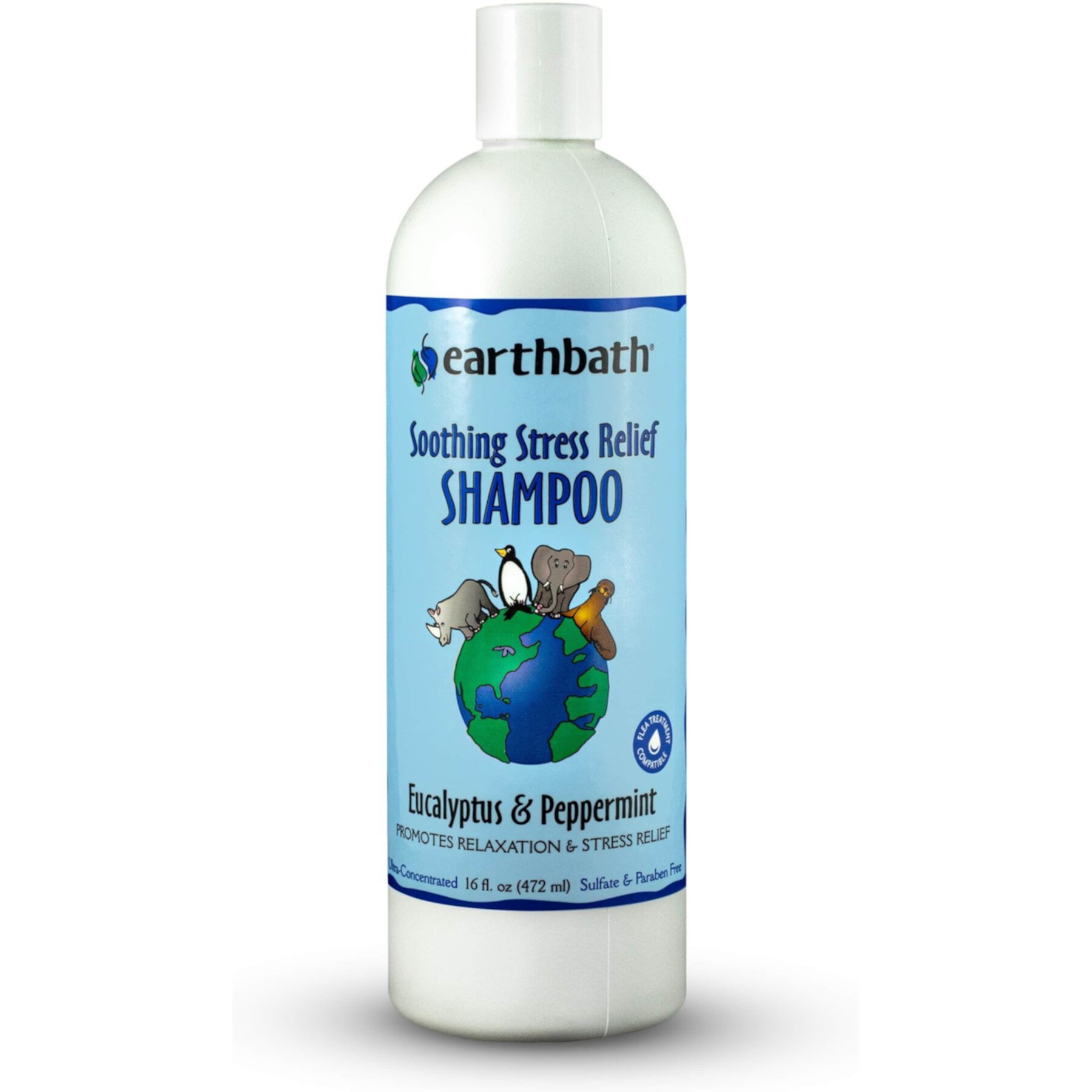 Earthbath Eucalyptus & Peppermint Dog & Cat Shampoo earthbath