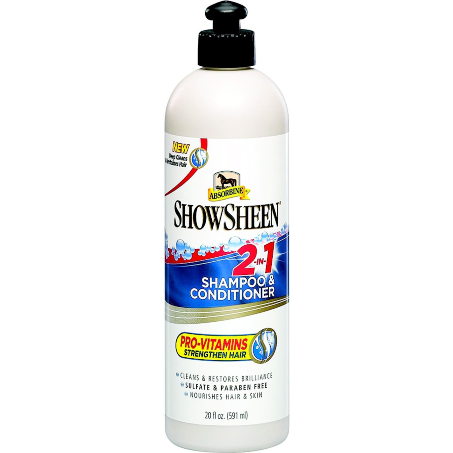 Absorbine Showsheen 2-In-1 Horse Shampoo & Conditioner Absorbine