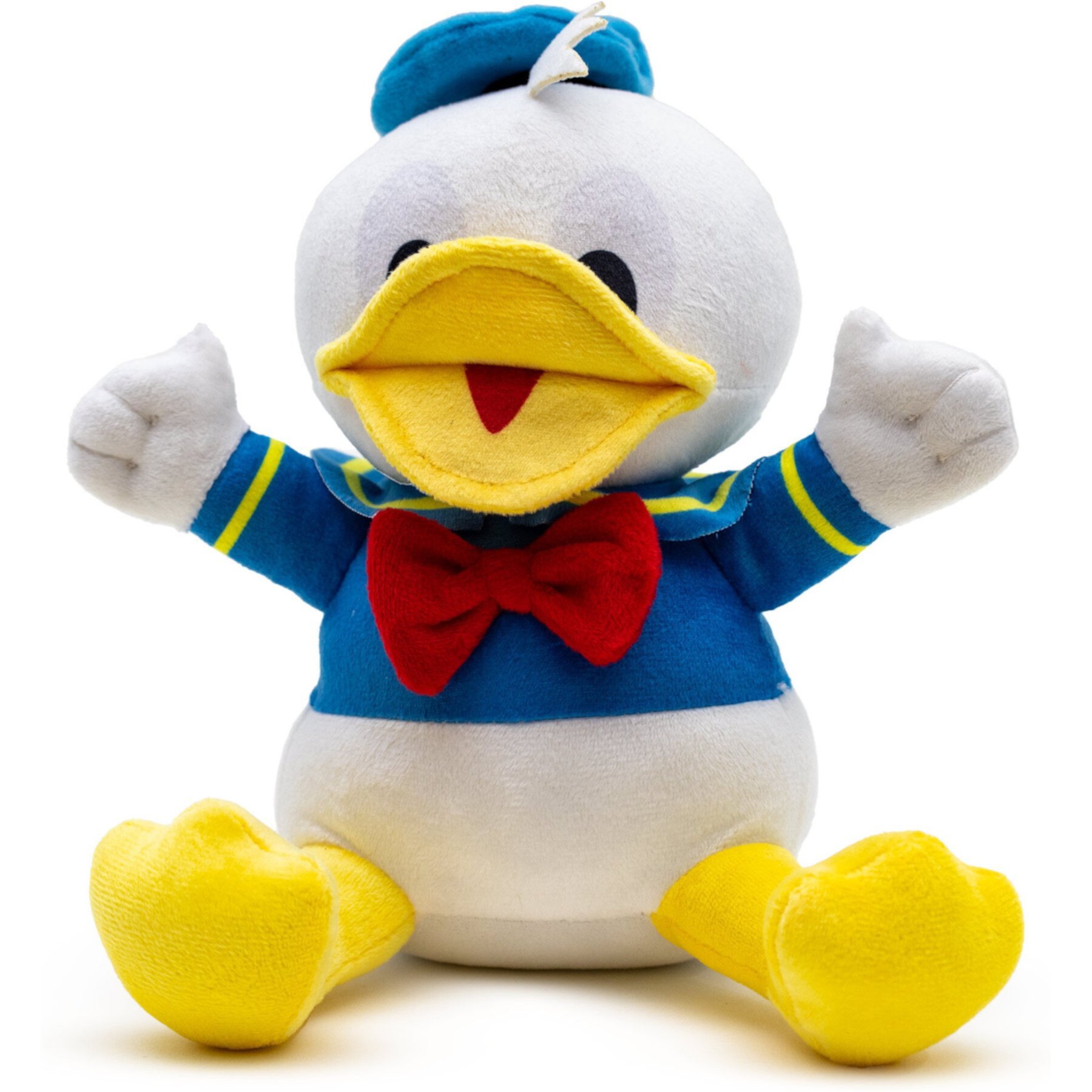 Buckle-Down Disney Disney Donald Duck Sitting Squeaky Plush Dog Toy, Blue Buckle-Down