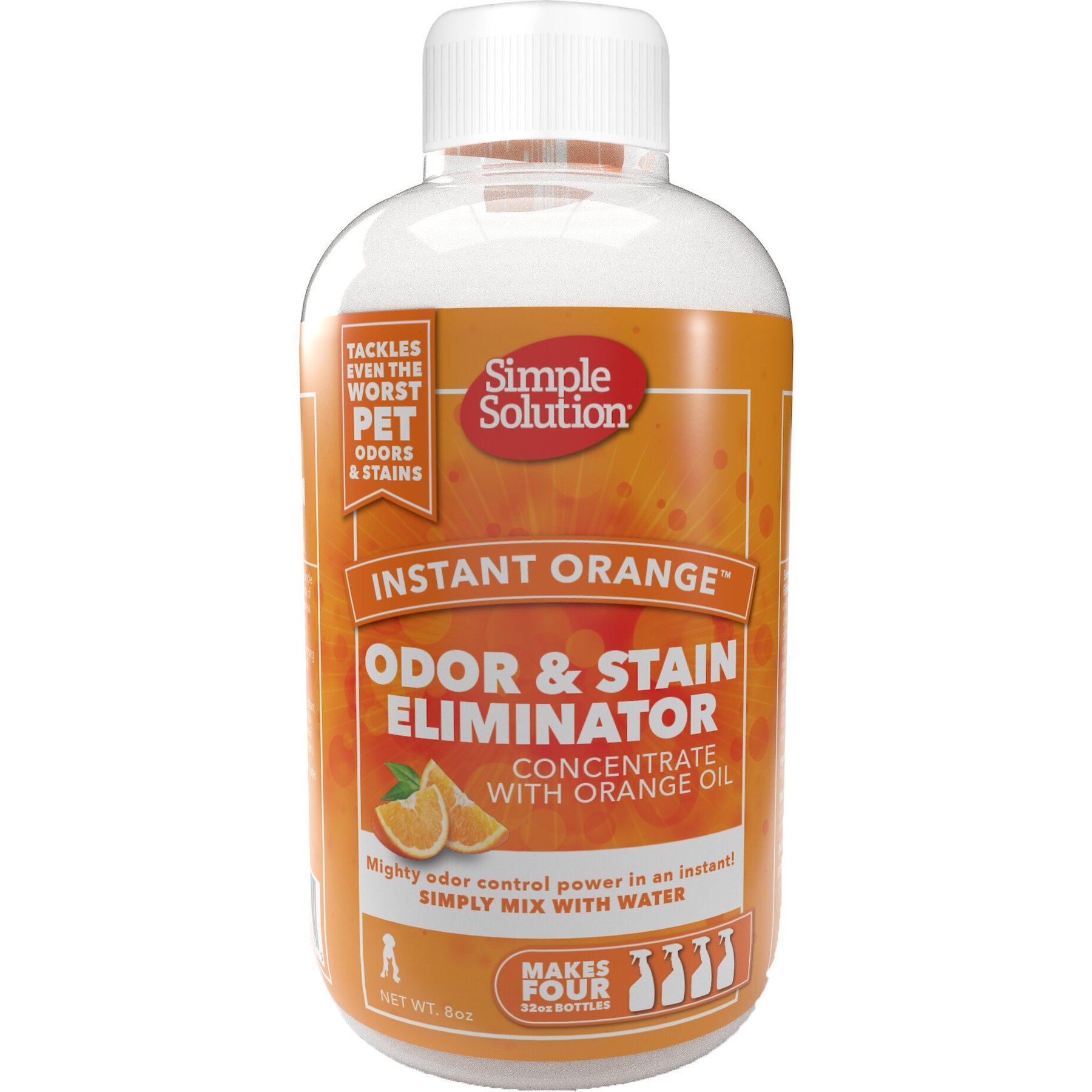 Simple Solution Instant Orange Odor & Stain Eliminator Concentrate, 8-oz bottle Simple Solution