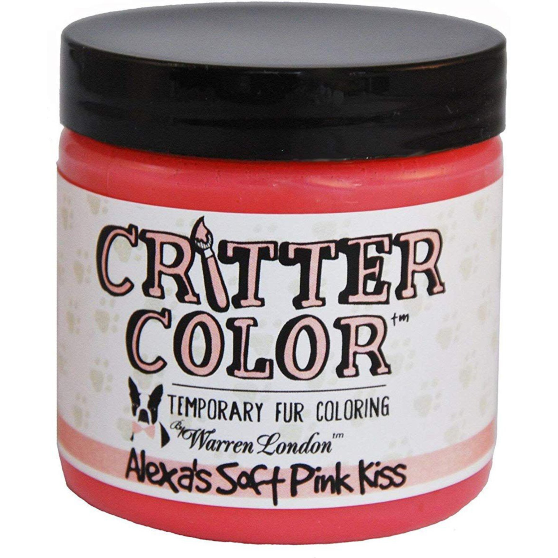 Warren London Critter Color Temporary Pet Fur Coloring, 4-fl oz Warren London