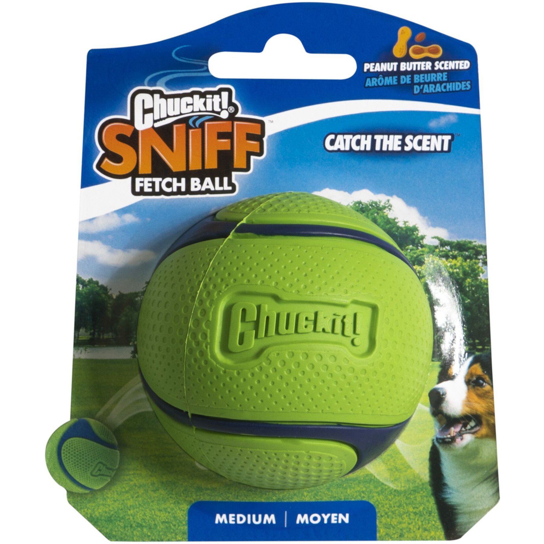 Chuckit! Sniff Fetch Ball Dog Toy, Medium Chuckit!