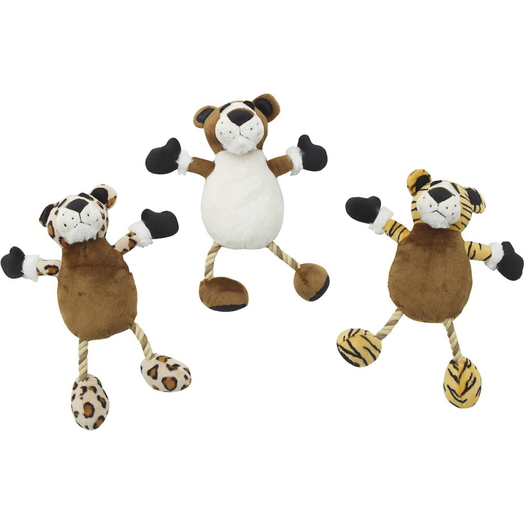 Ethical Pet Wild Things Squeaky Plush Dog Toy Ethical Pet