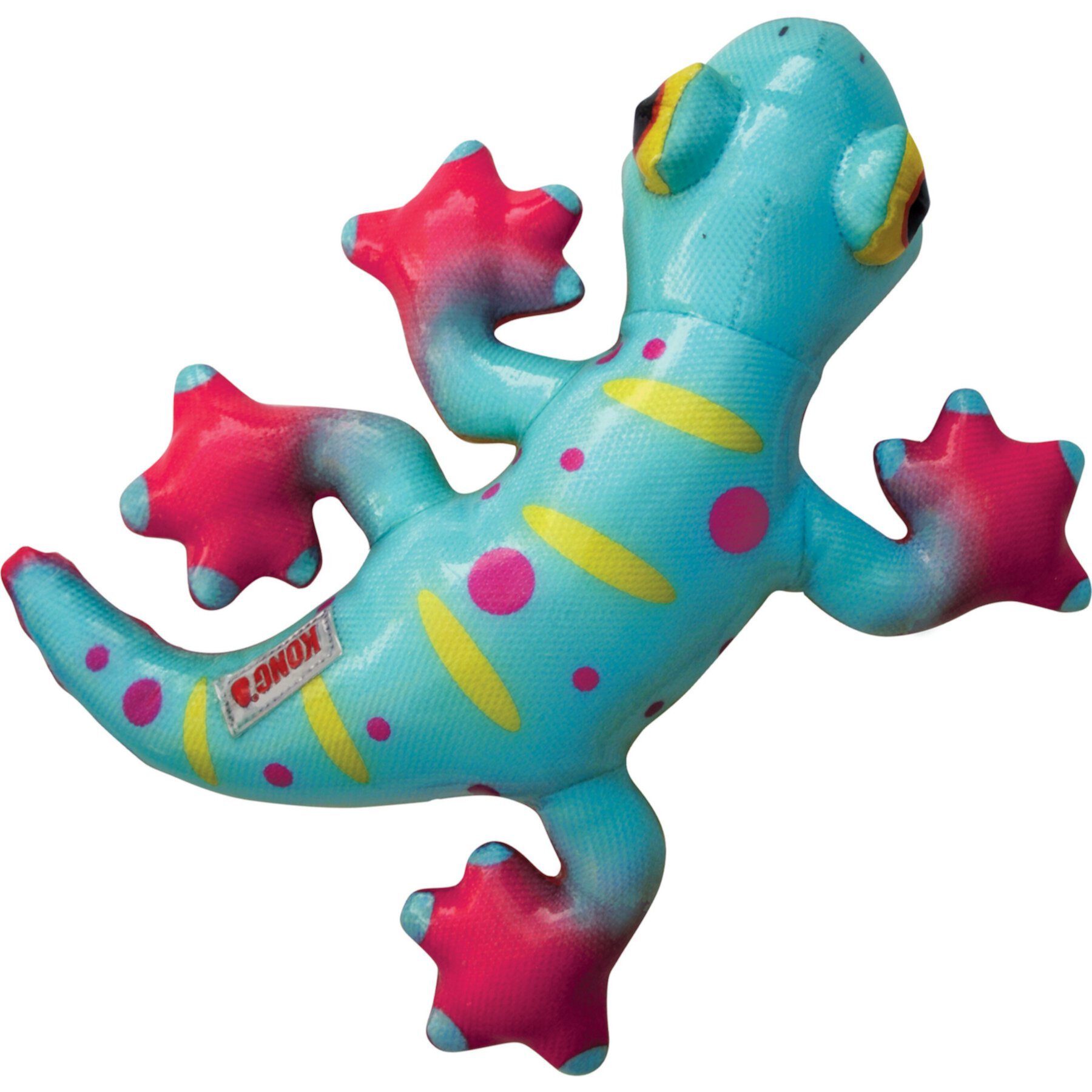 KONG Shieldz Tropics Gecko Dog Toy Kong