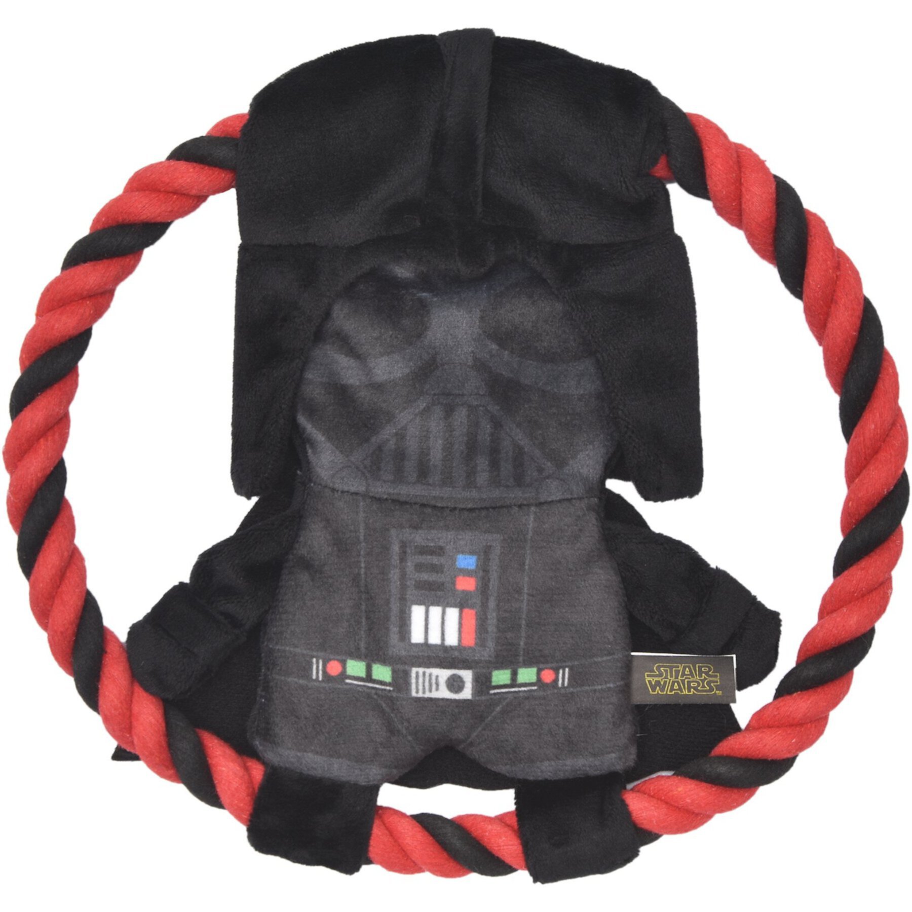 Fetch For Pets Star Wars Darth Vader Plush Rope Frisbee Dog Toy fetch FOR PETS