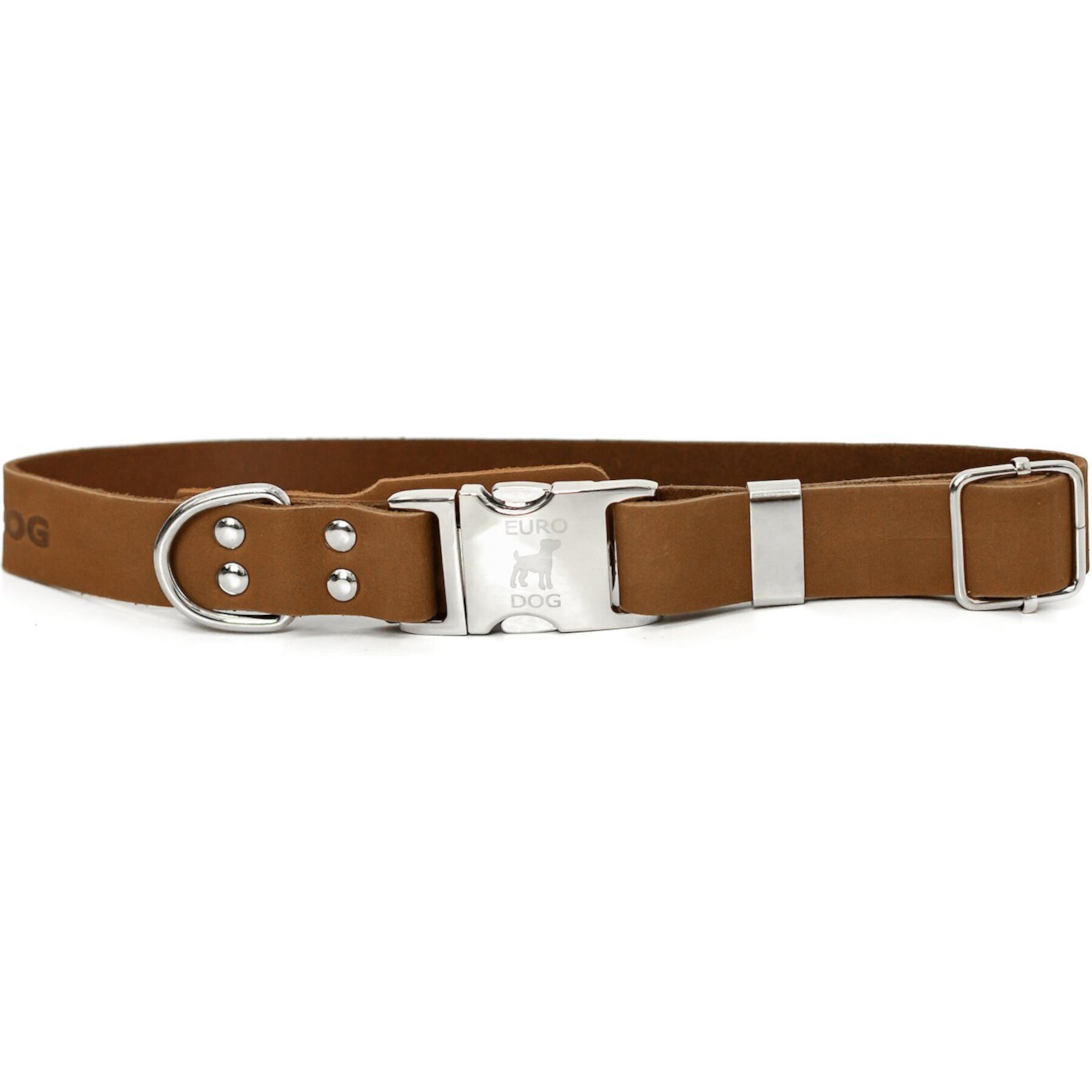 Euro-Dog Modern Leather Quick Release Dog Collar Euro-Dog