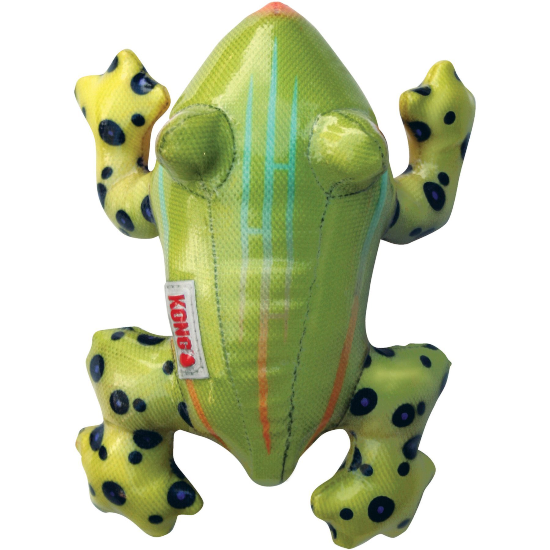 KONG Shieldz Tropics Frog Dog Toy Kong