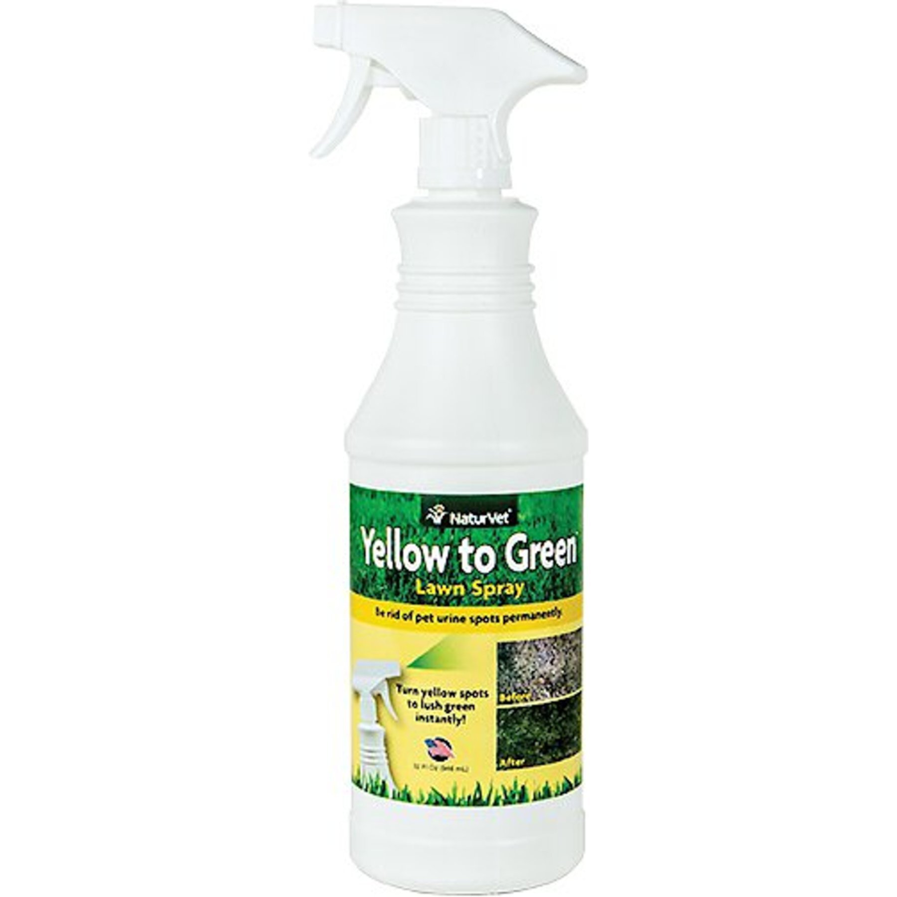 NaturVet Yellow to Green Lawn Spray NaturVet