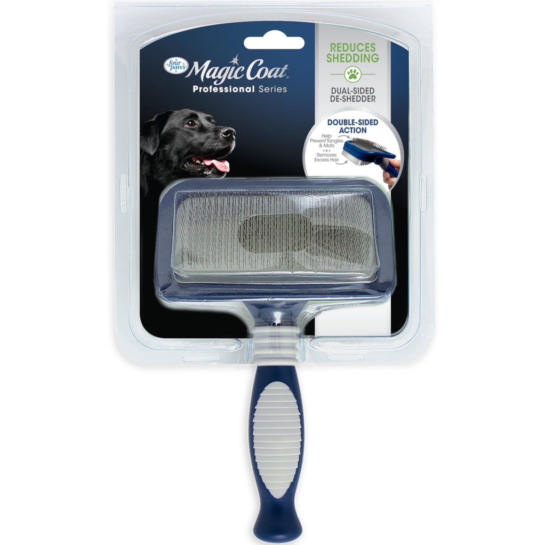 Four Paws Magic Coat Professional Series 2-in-1 Dog Brush Four Paws