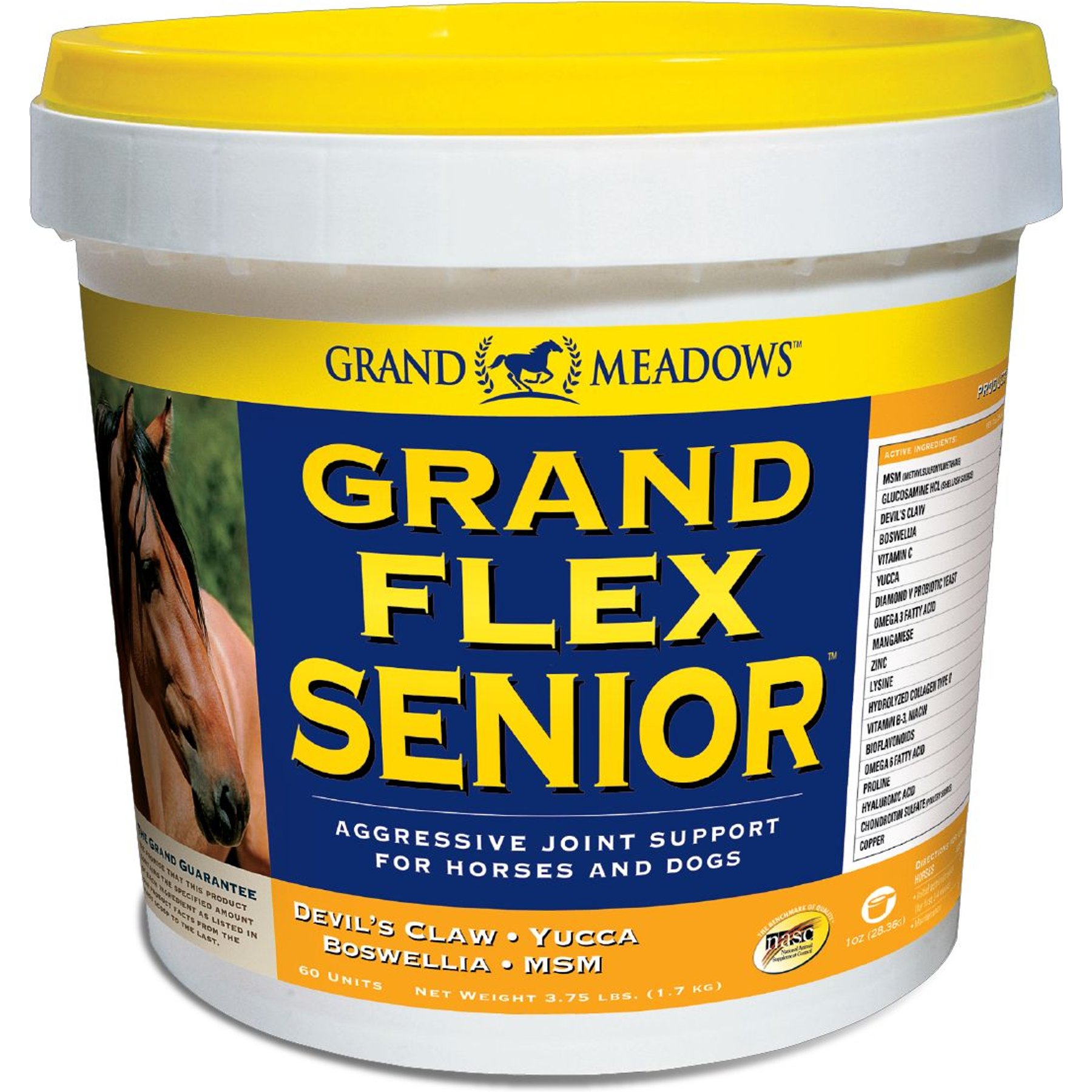 Grand Meadows Flex Senior Horse Supplement Grand Meadows