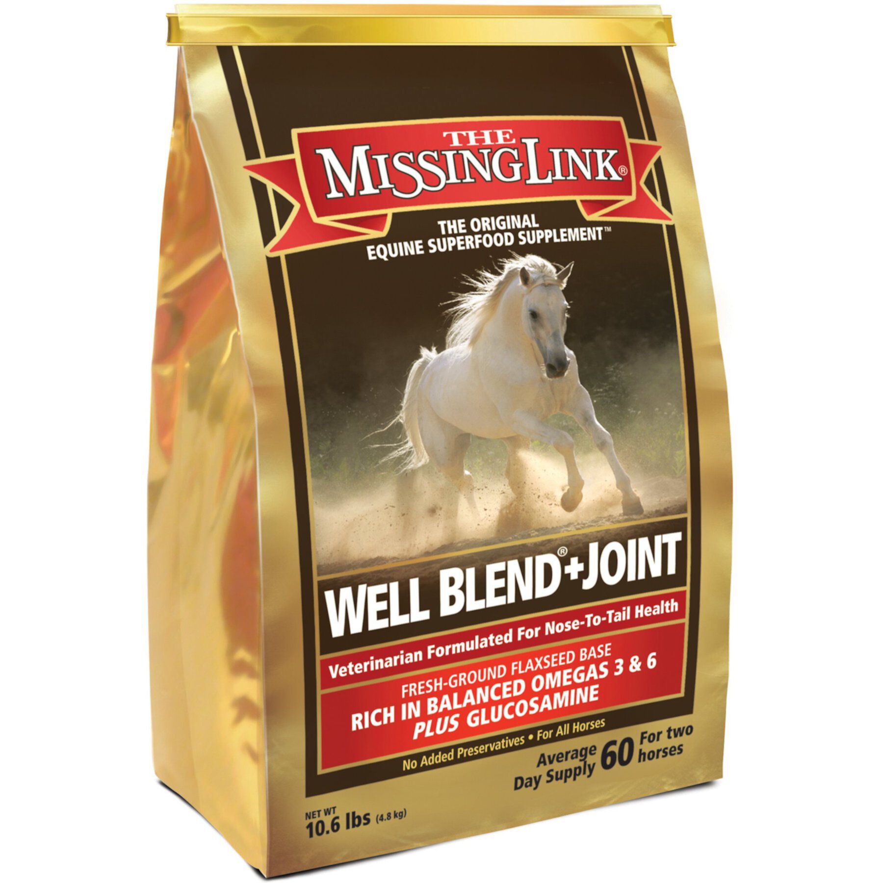 The Missing Link Well Blend + Joint Powder Horse Supplement The Missing Link