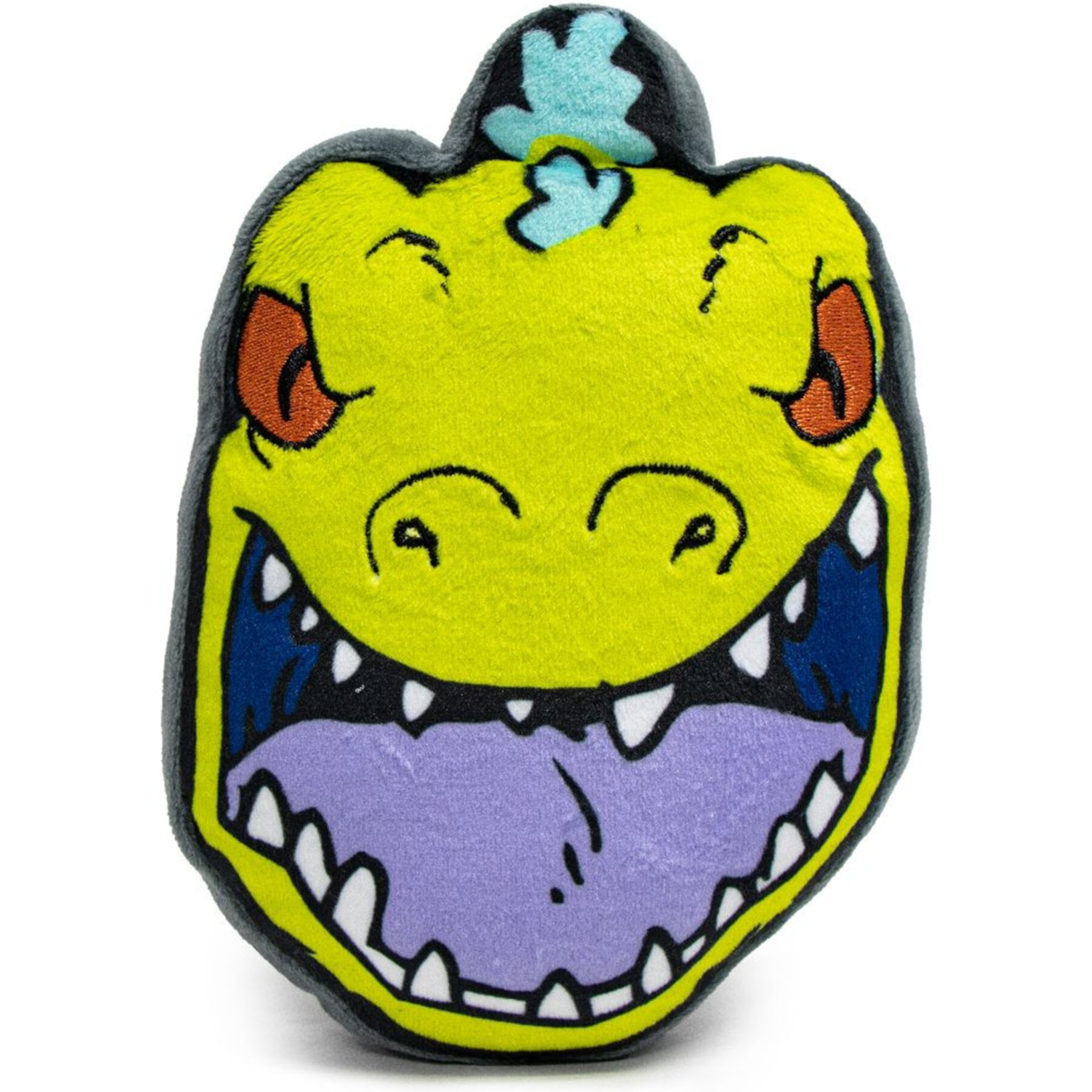 Buckle-Down Rugrats Reptar Roar Face Dog Plush Squeaker Toy  Buckle-Down