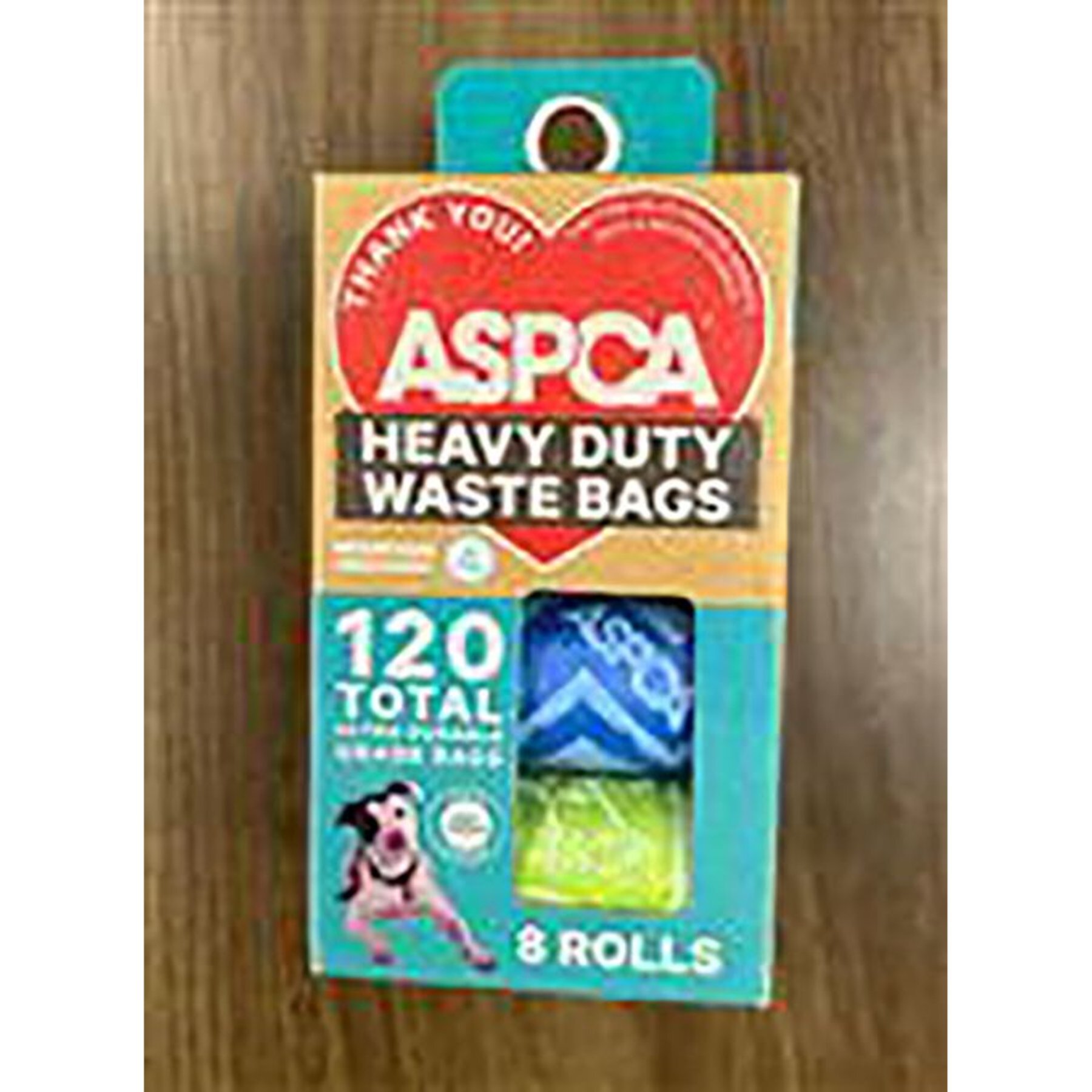 ASPCA Dog Pattern Dog Waste Bag, 120 count, Mountain Fresh Scent Aspca