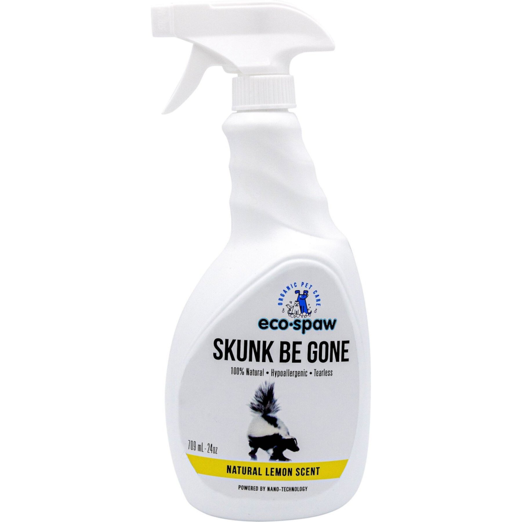 EcoSpaw Skunk Be Gone Natural Lemon Scent Dog Cleaner EcoSpaw