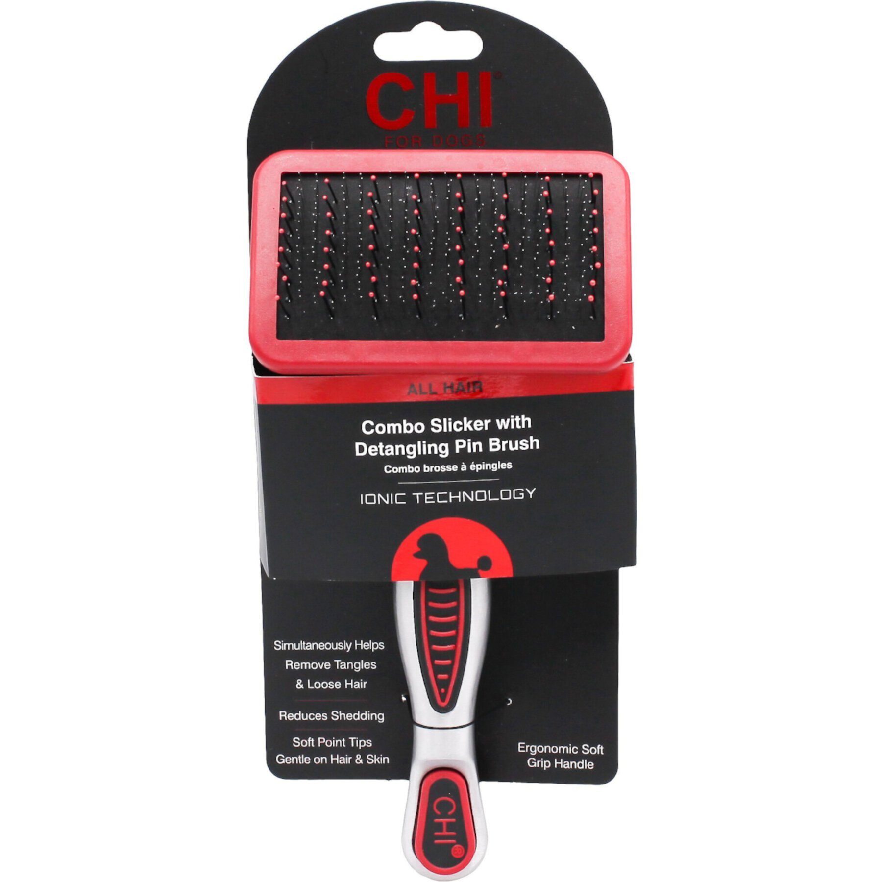 CHI Slicker with Detangling Pin Dog Brush Chi