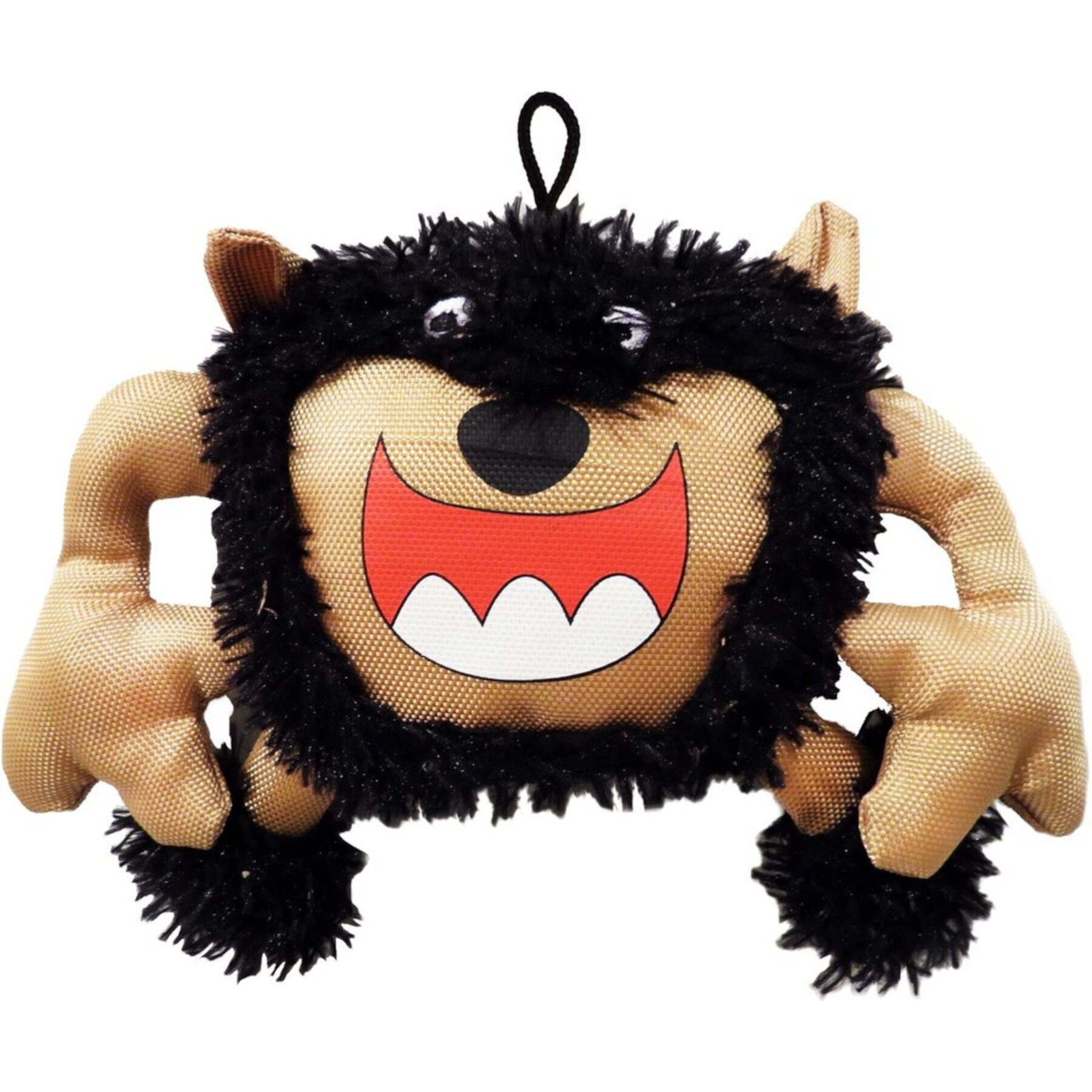 Scoochie Pet Scary Big Mouth Monster Squeaky Dog Chew Toy, 9-in Scoochie Pet