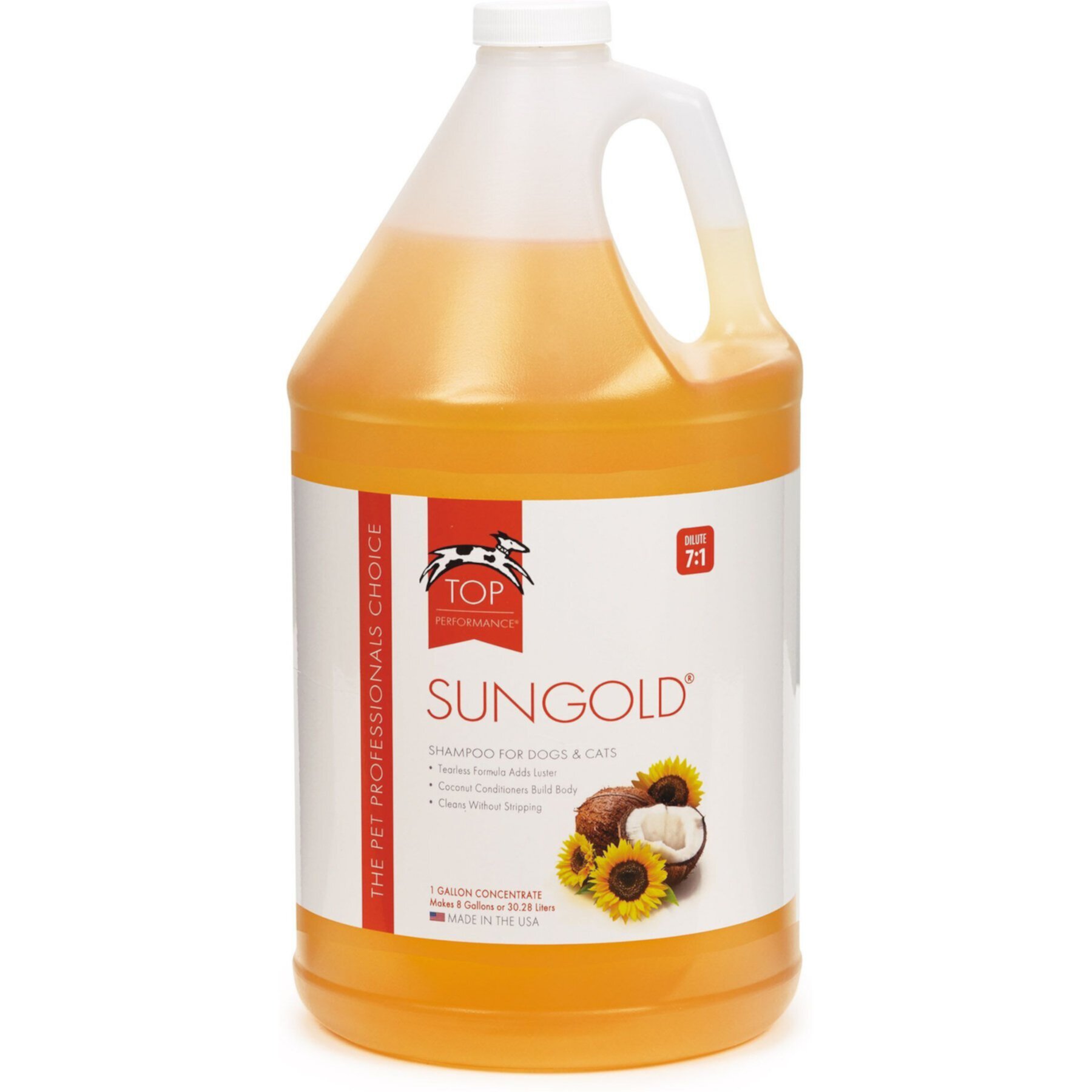 Top Performance SunGold Dog & Cat Shampoo Top Performance