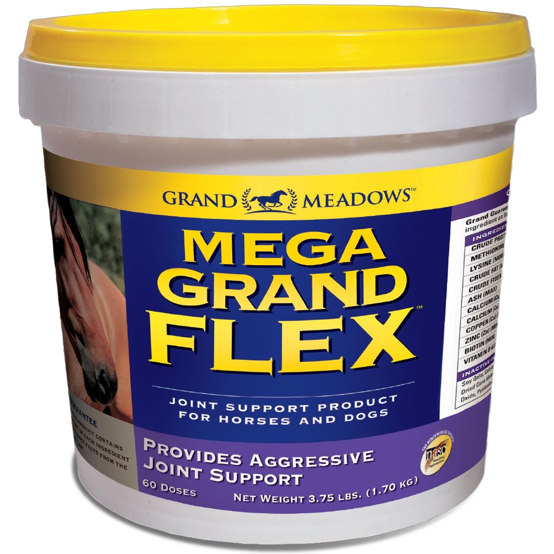 Grand Meadows Mega Flex Horse Supplement Grand Meadows