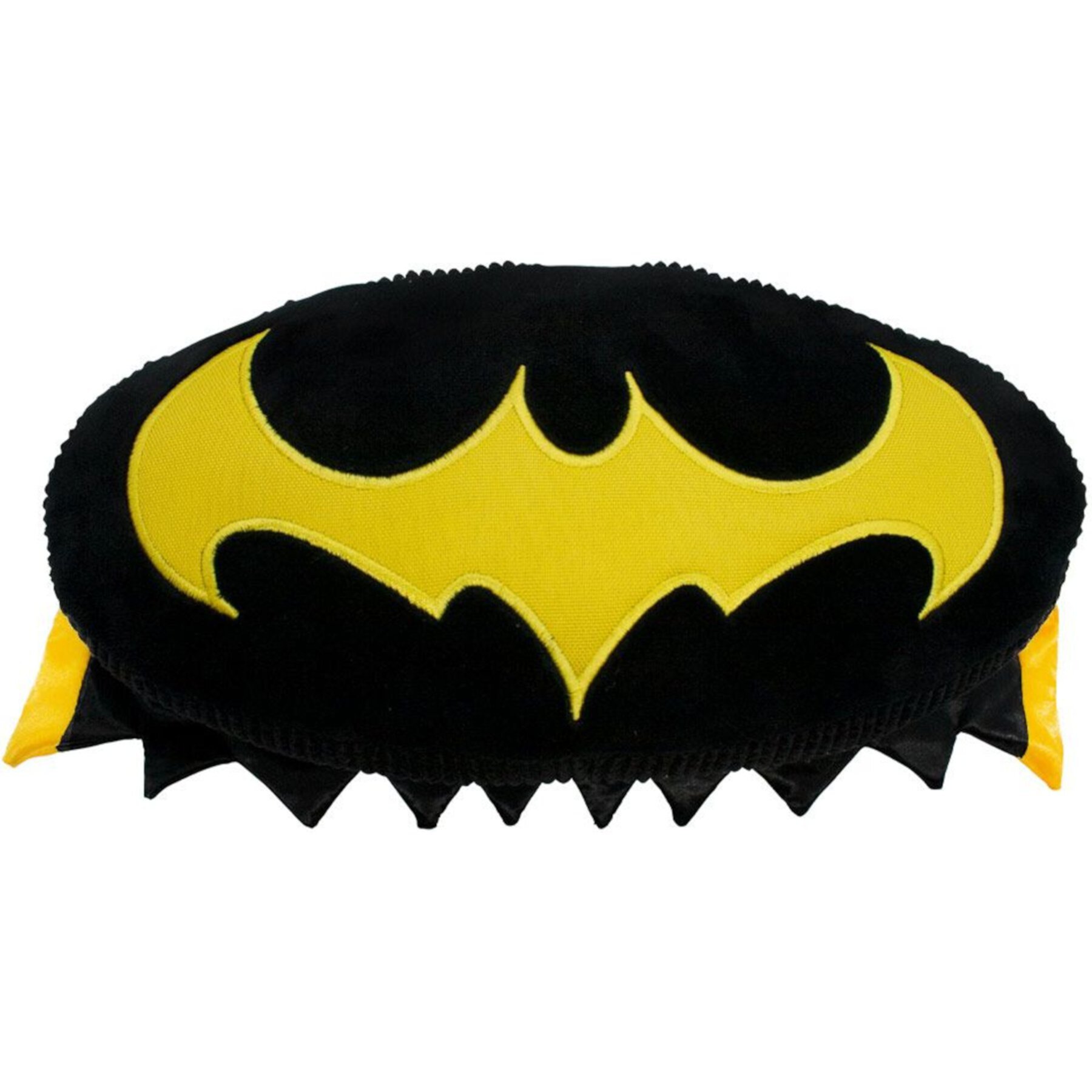 Buckle-Down DC Comics Plush Squeaker Legion of Super Pets Batman Dog Toy, Black Buckle-Down