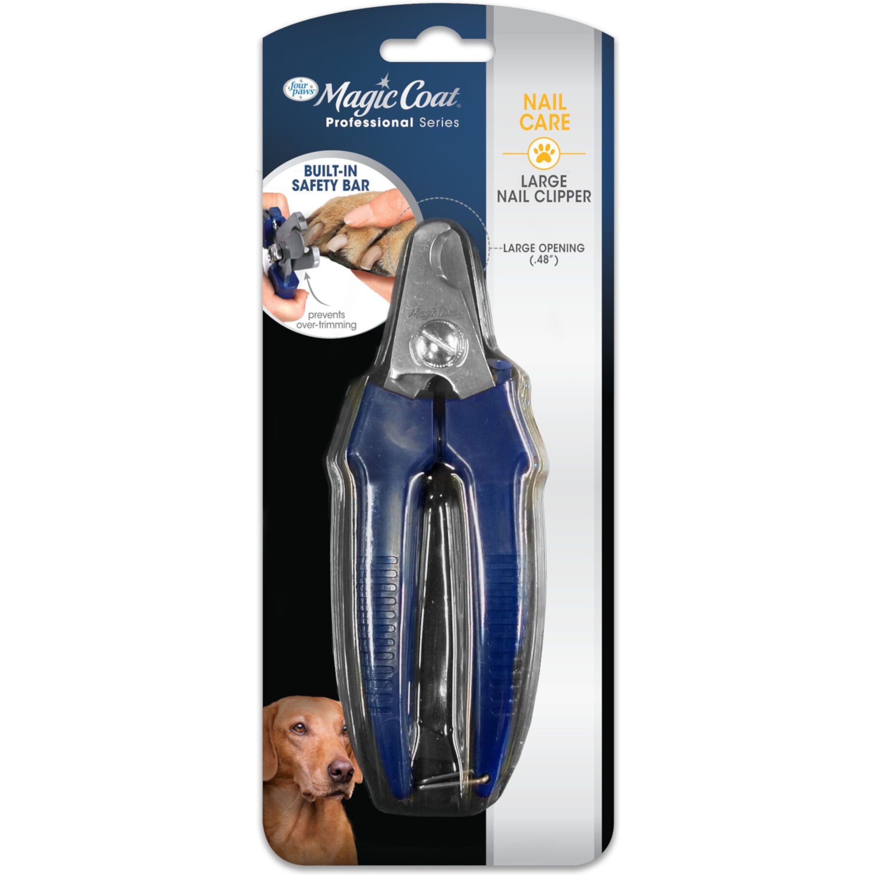 Four Paws Magic Coat Professional Series Large Nail Dog Clipper, Blue Four Paws