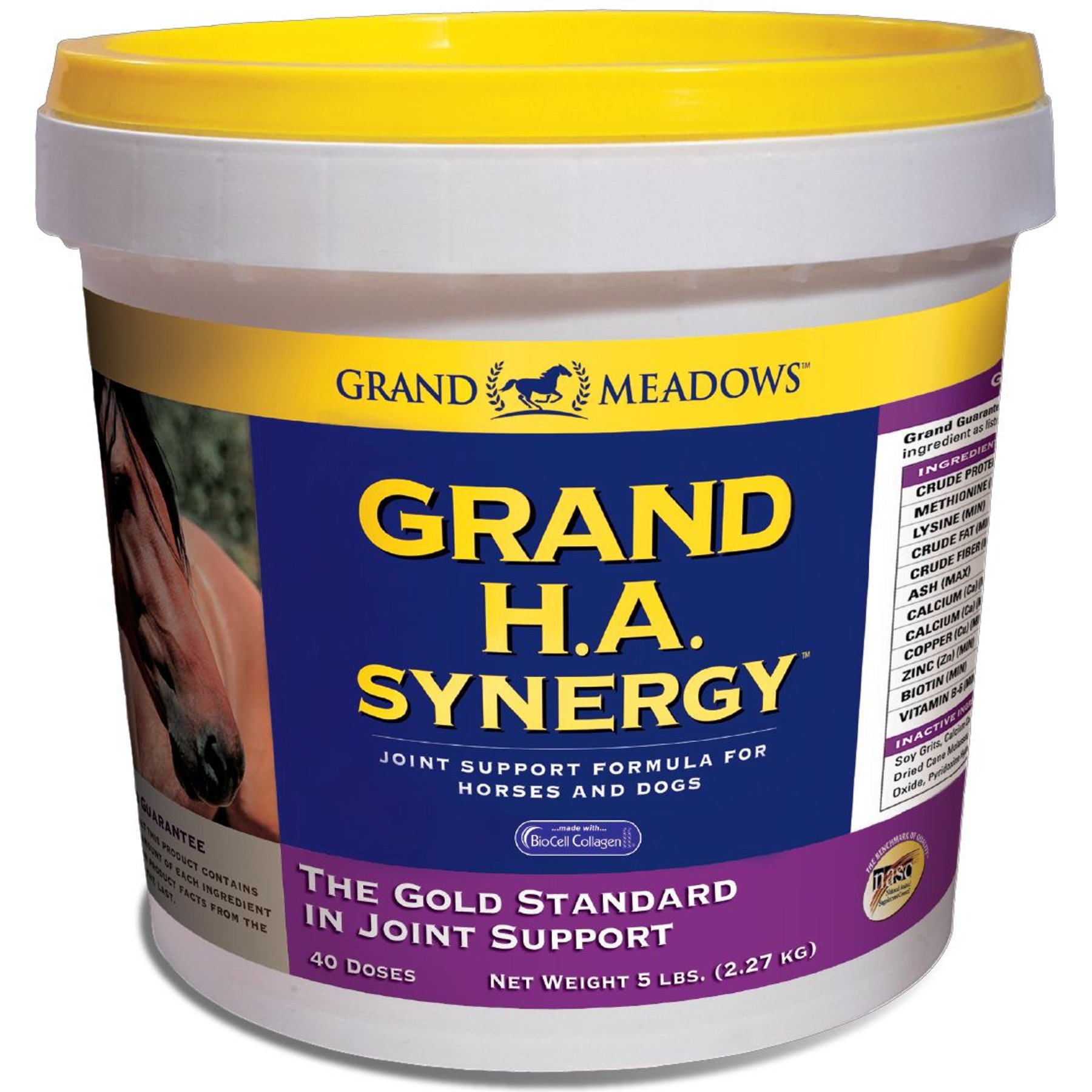 Grand Meadows HA Synergy Horse Supplement Grand Meadows